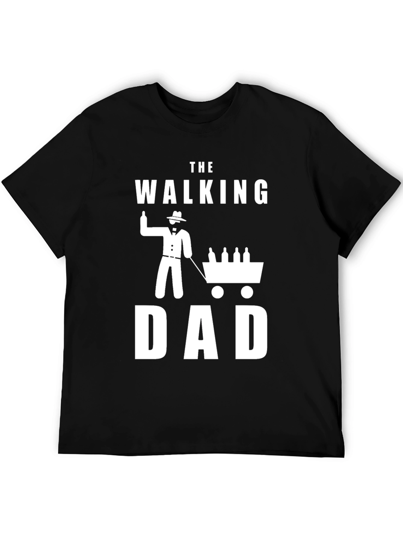 The Walking Dad Novelty Graphic T-Shirt
