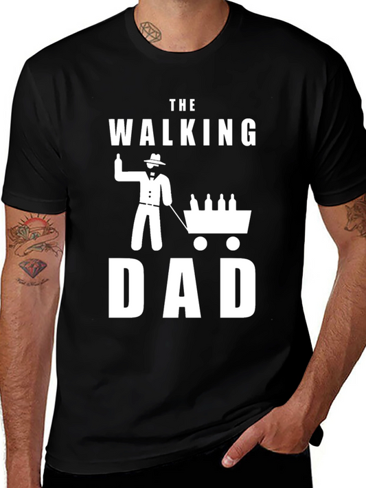 The Walking Dad Novelty Graphic T-Shirt