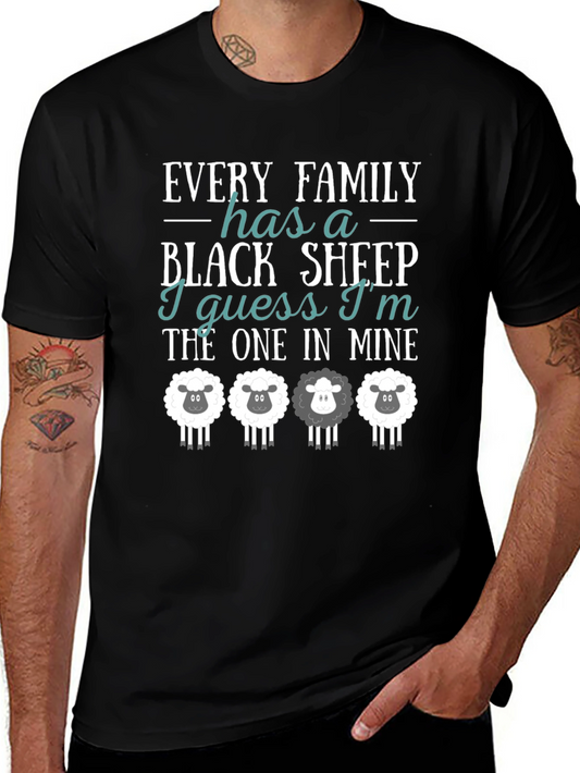 Funny Black Sheep Family T-Shirt