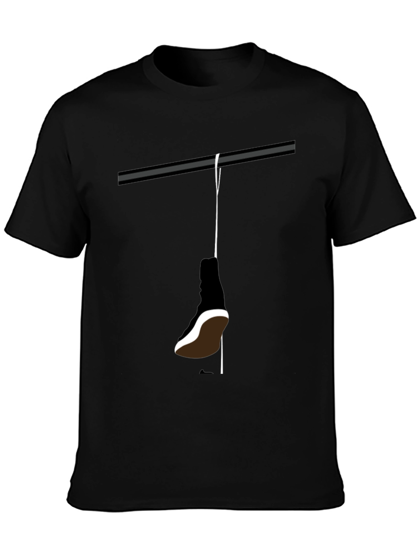 Hanging Shoe Graphic Tee - Cool Casual Style