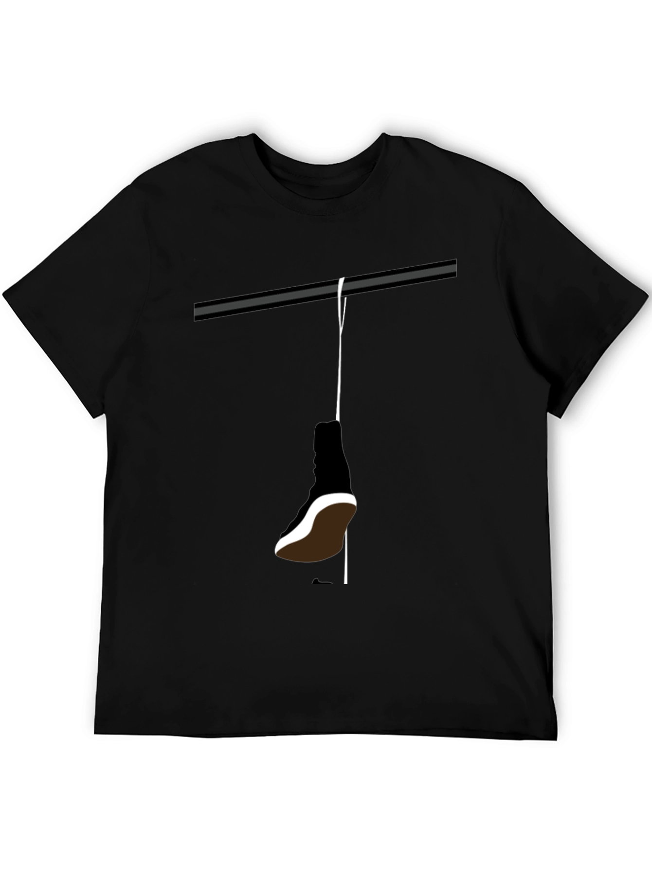 Hanging Shoe Graphic Tee - Cool Casual Style