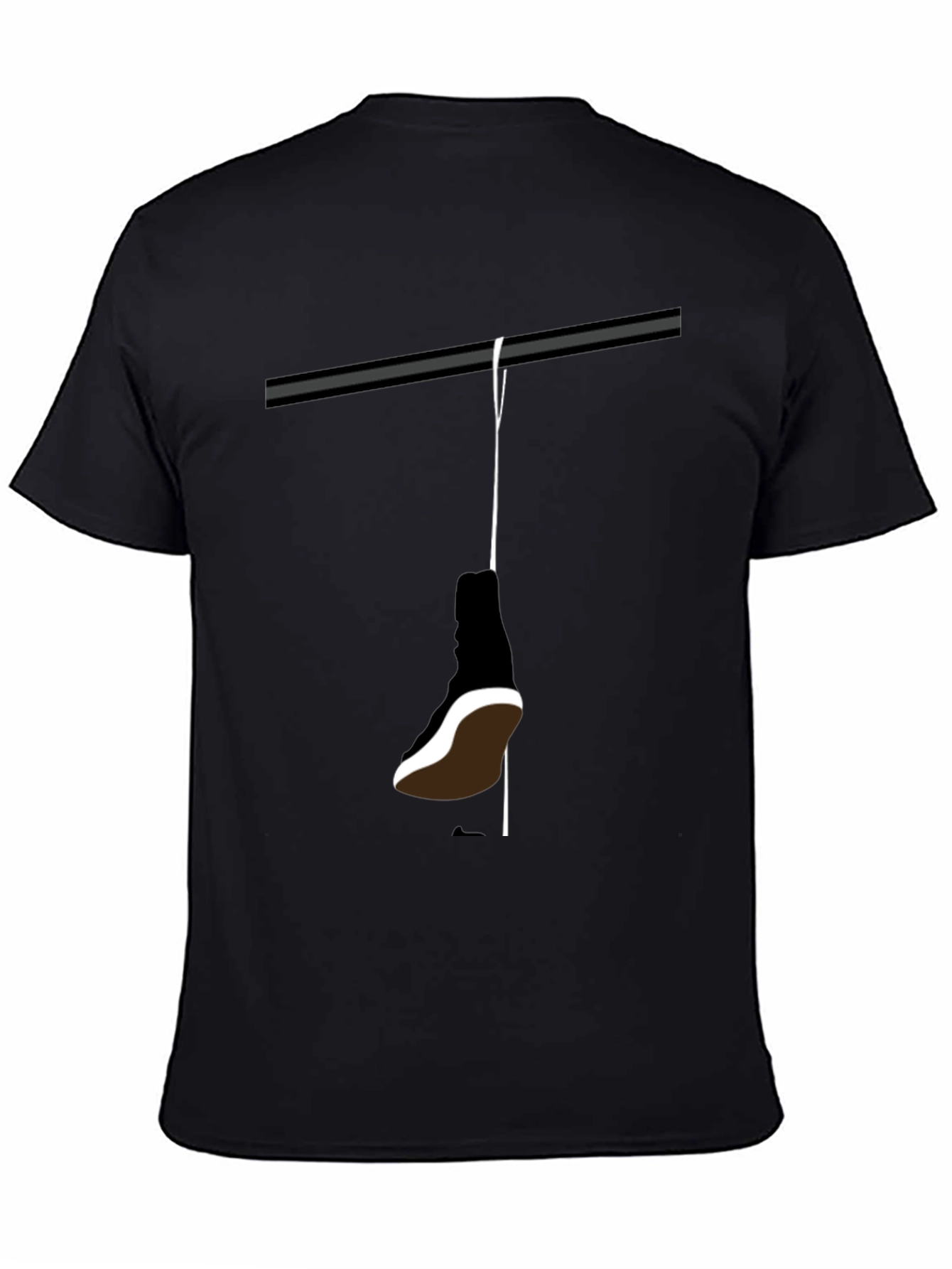 Hanging Shoe Graphic Tee - Cool Casual Style