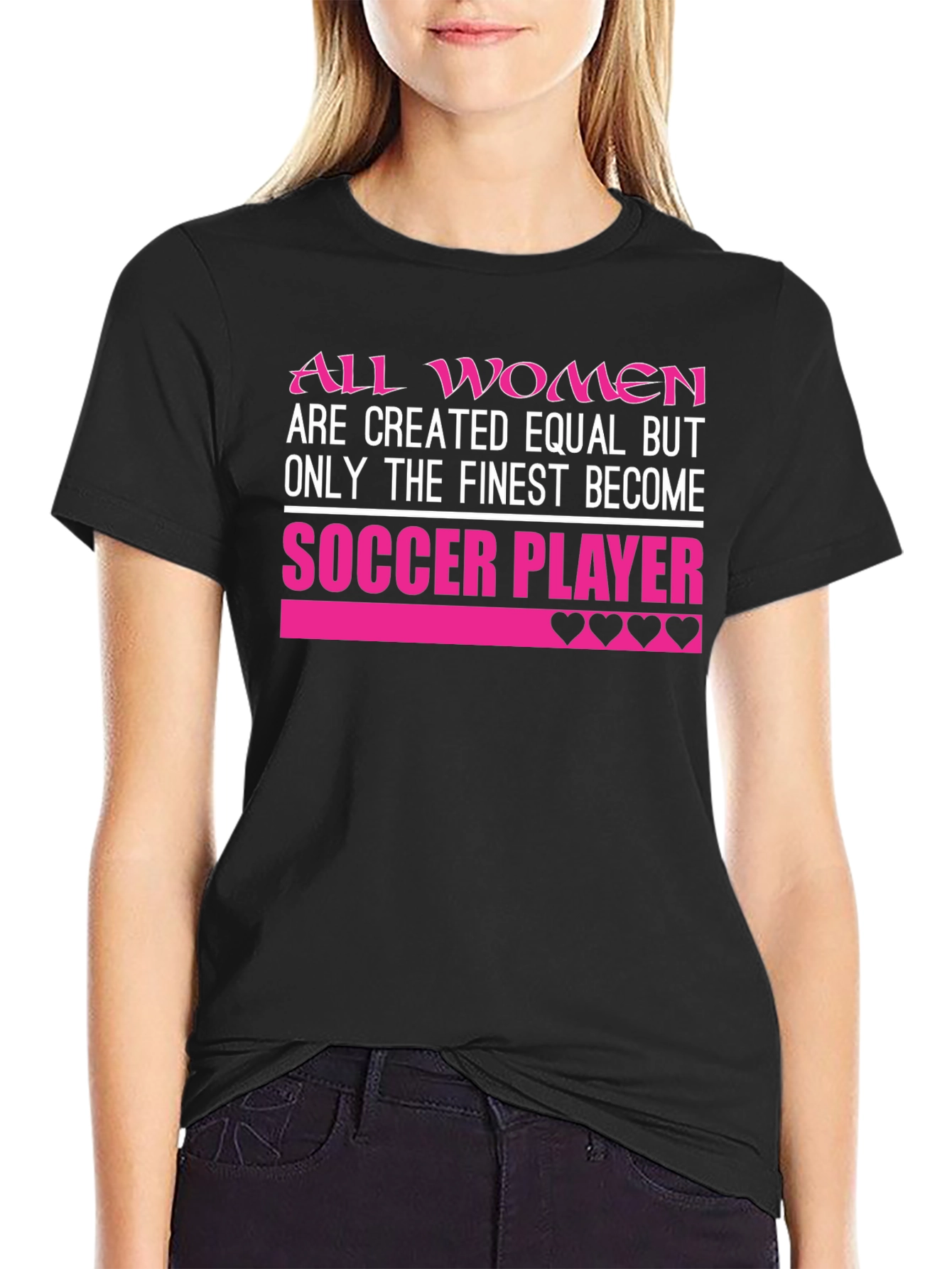 Finest Soccer Player Womens T-Shirt