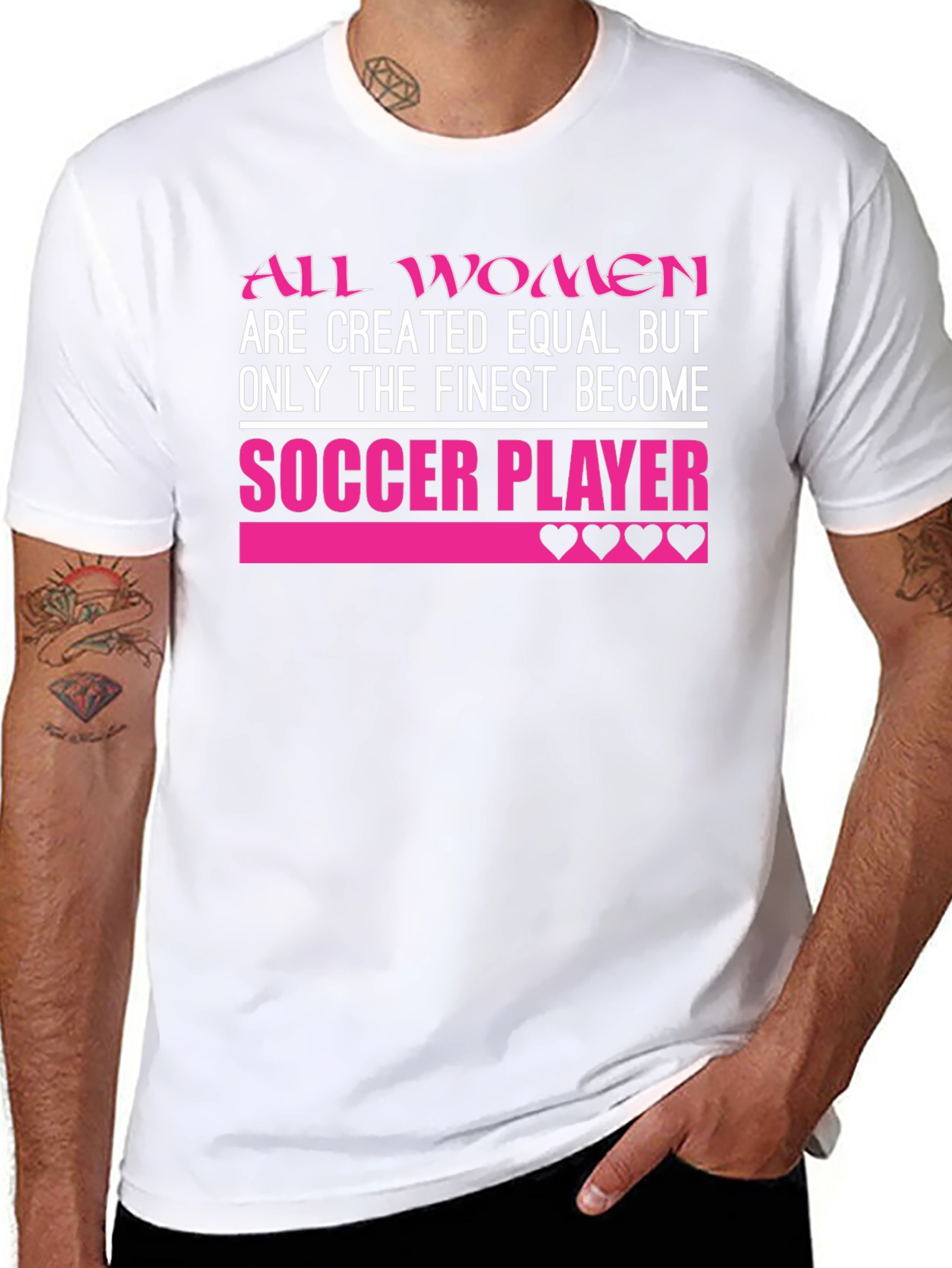 Finest Soccer Player Womens T-Shirt