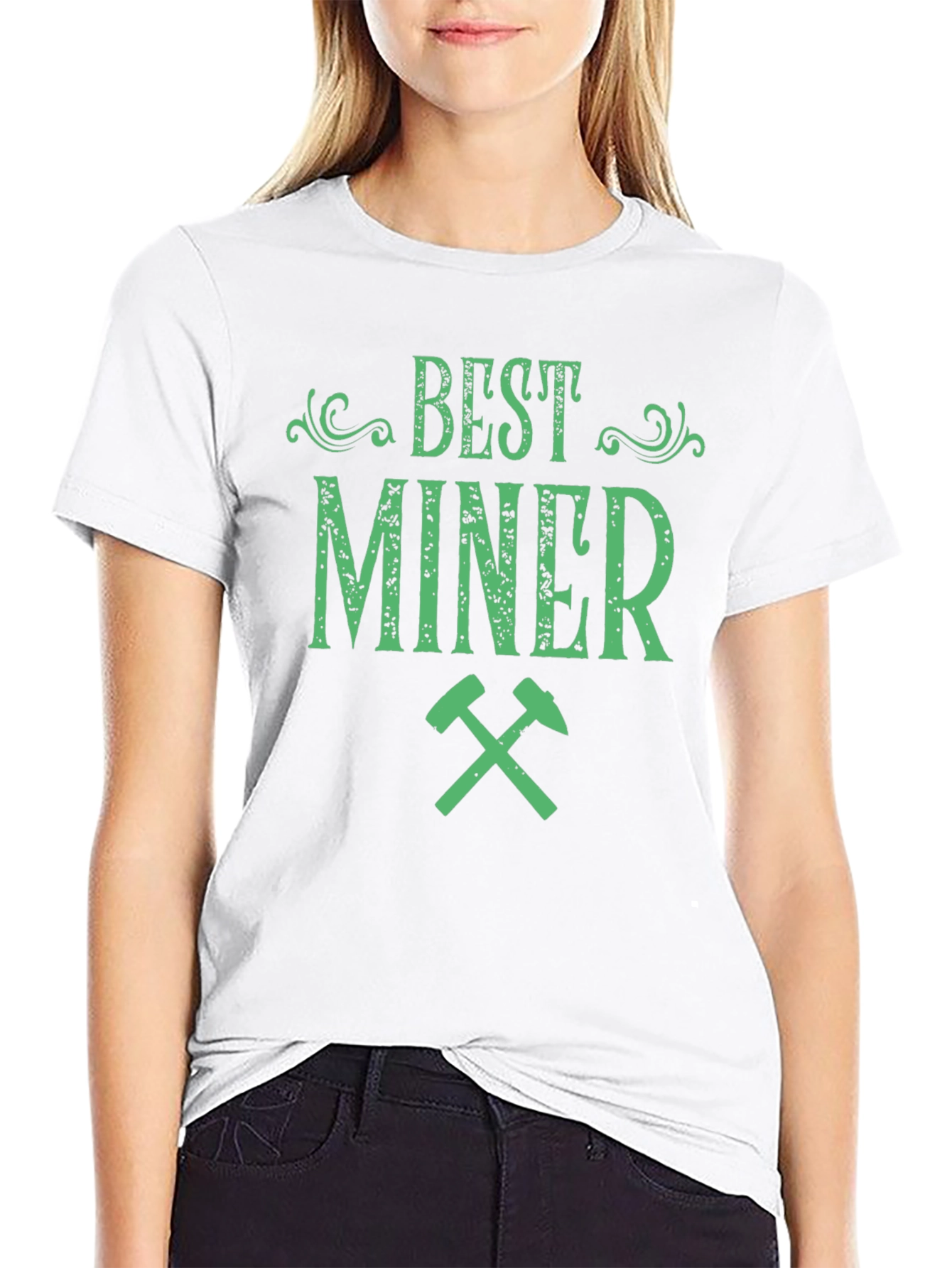 Best Miner Graphic Tee - Cool Mining T-Shirt