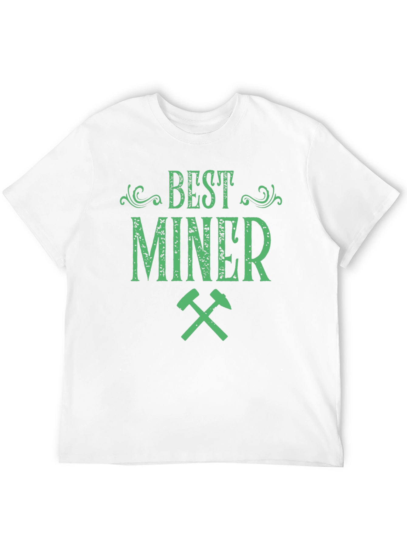 Best Miner Graphic Tee - Cool Mining T-Shirt