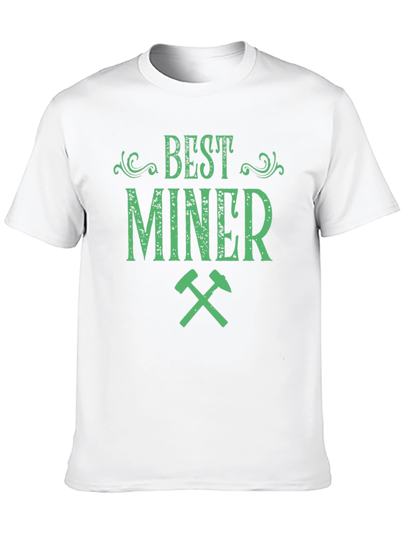 Best Miner Graphic Tee - Cool Mining T-Shirt