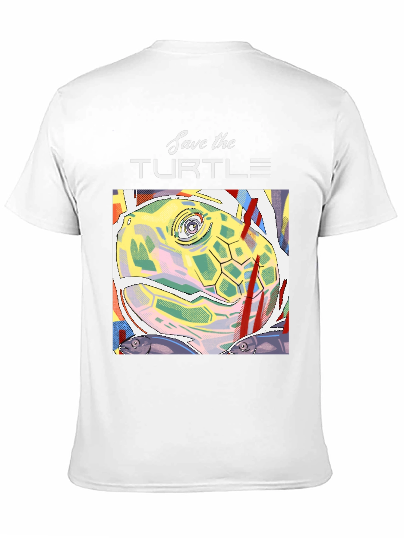 Save the Turtles Graphic Tee - Black