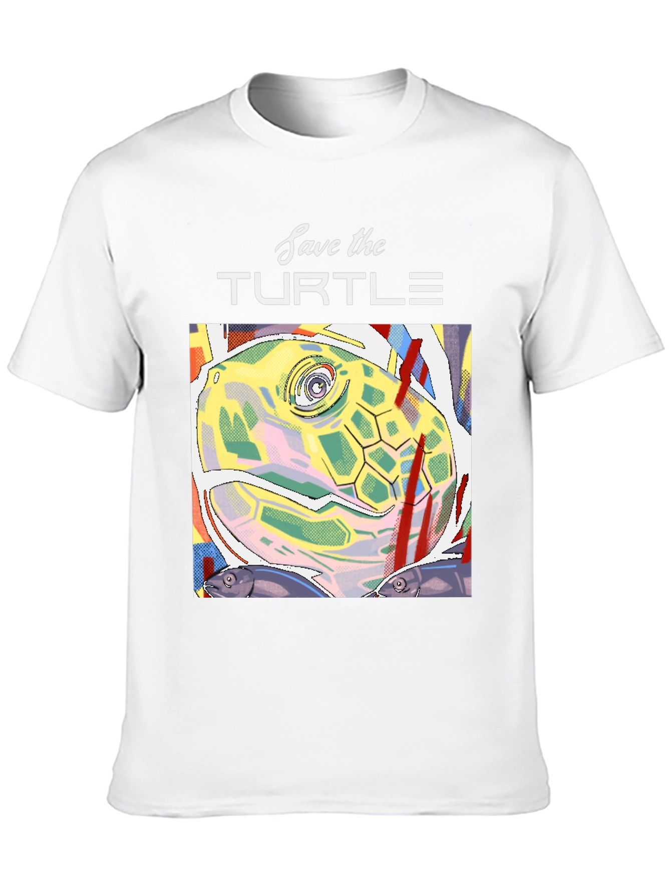 Save the Turtles Graphic Tee - Black