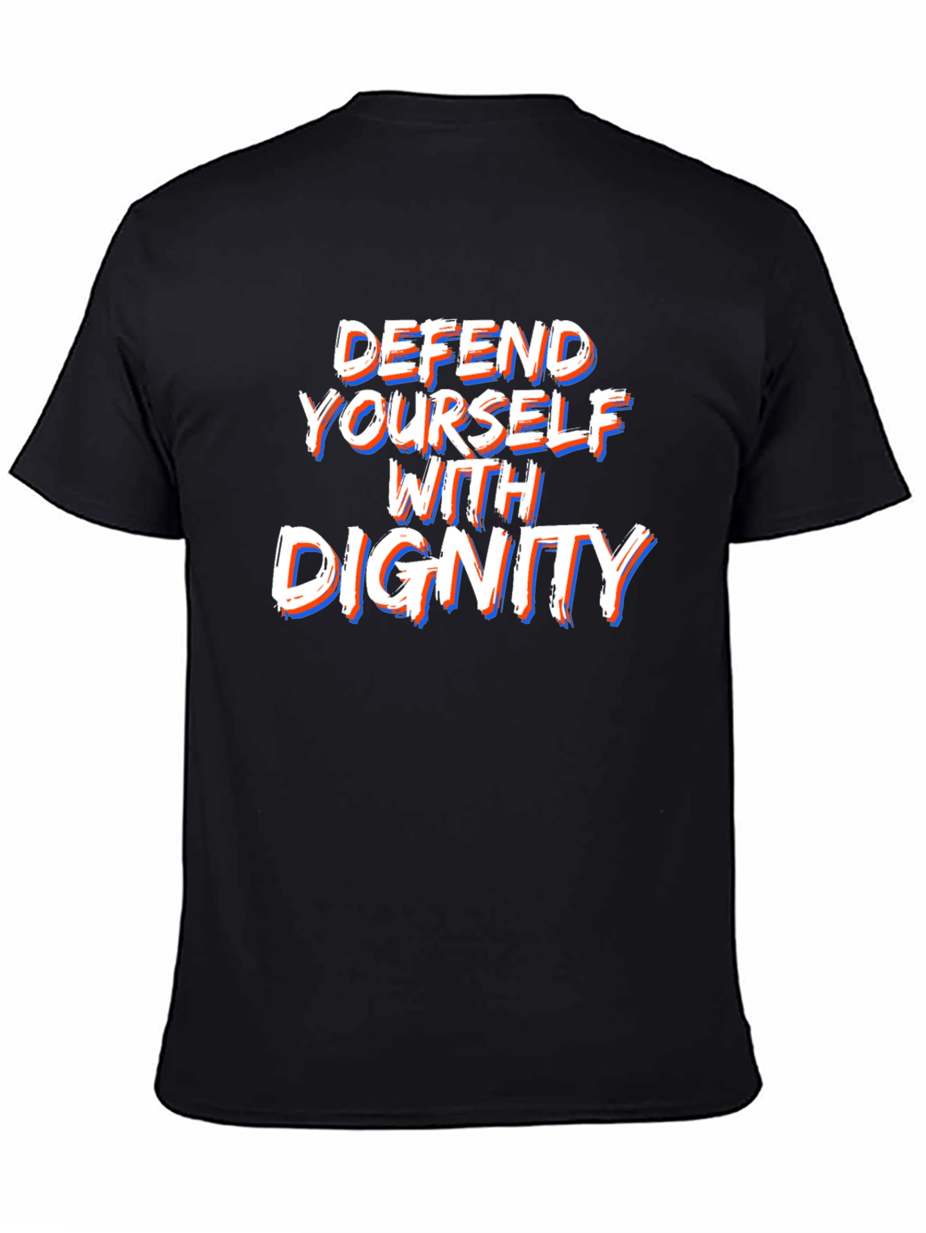 Defend Yourself With Dignity Graphic Tee