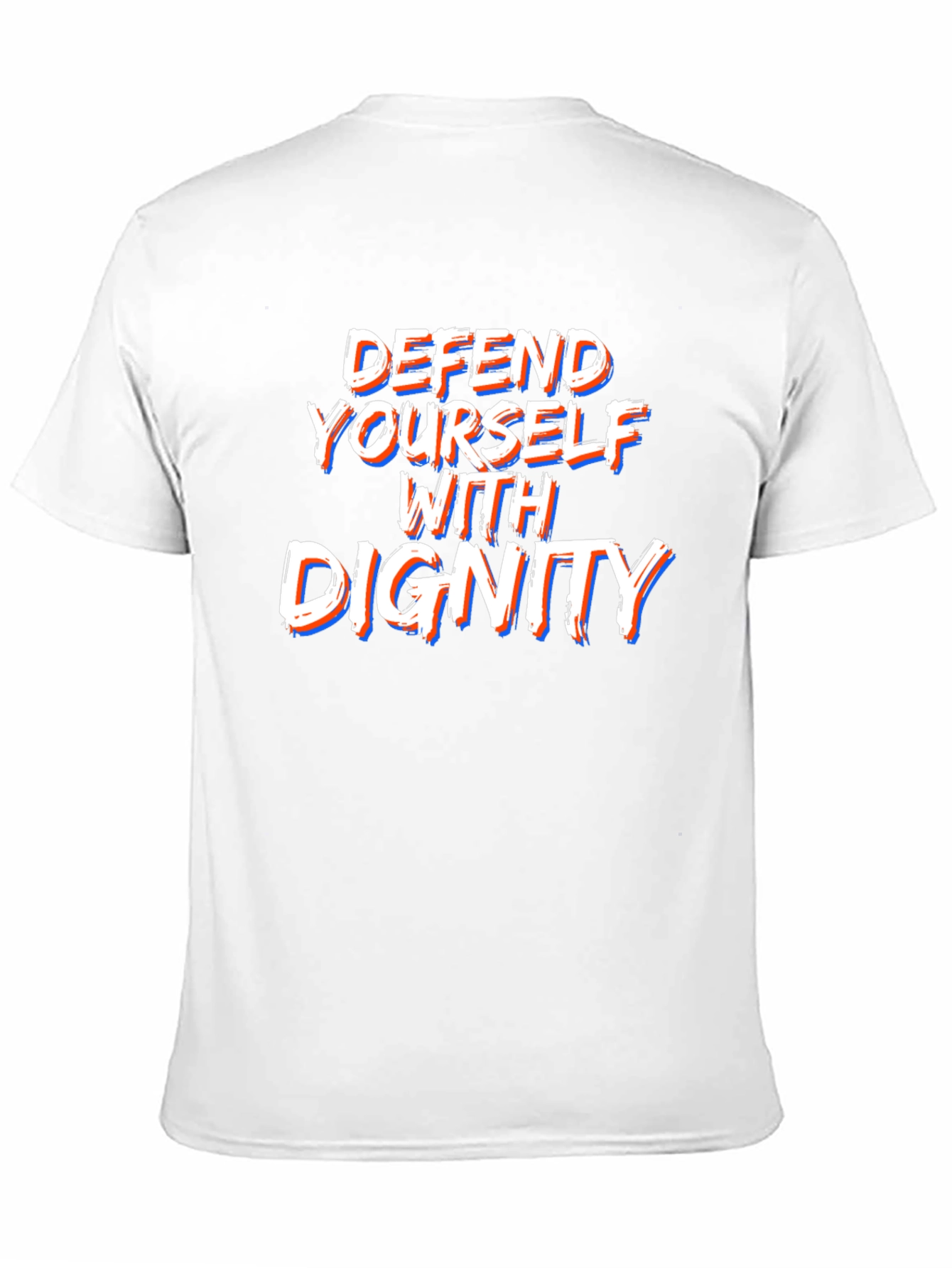 Defend Yourself With Dignity Graphic Tee