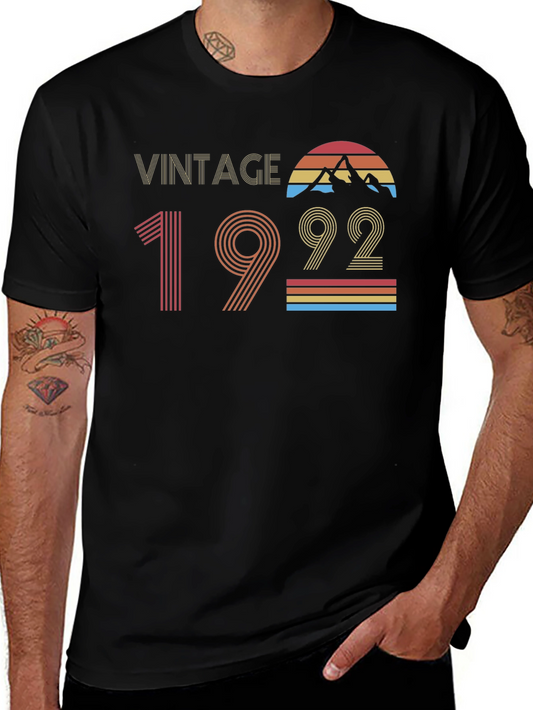Vintage 1992 T-Shirt Retro Birthday Gift