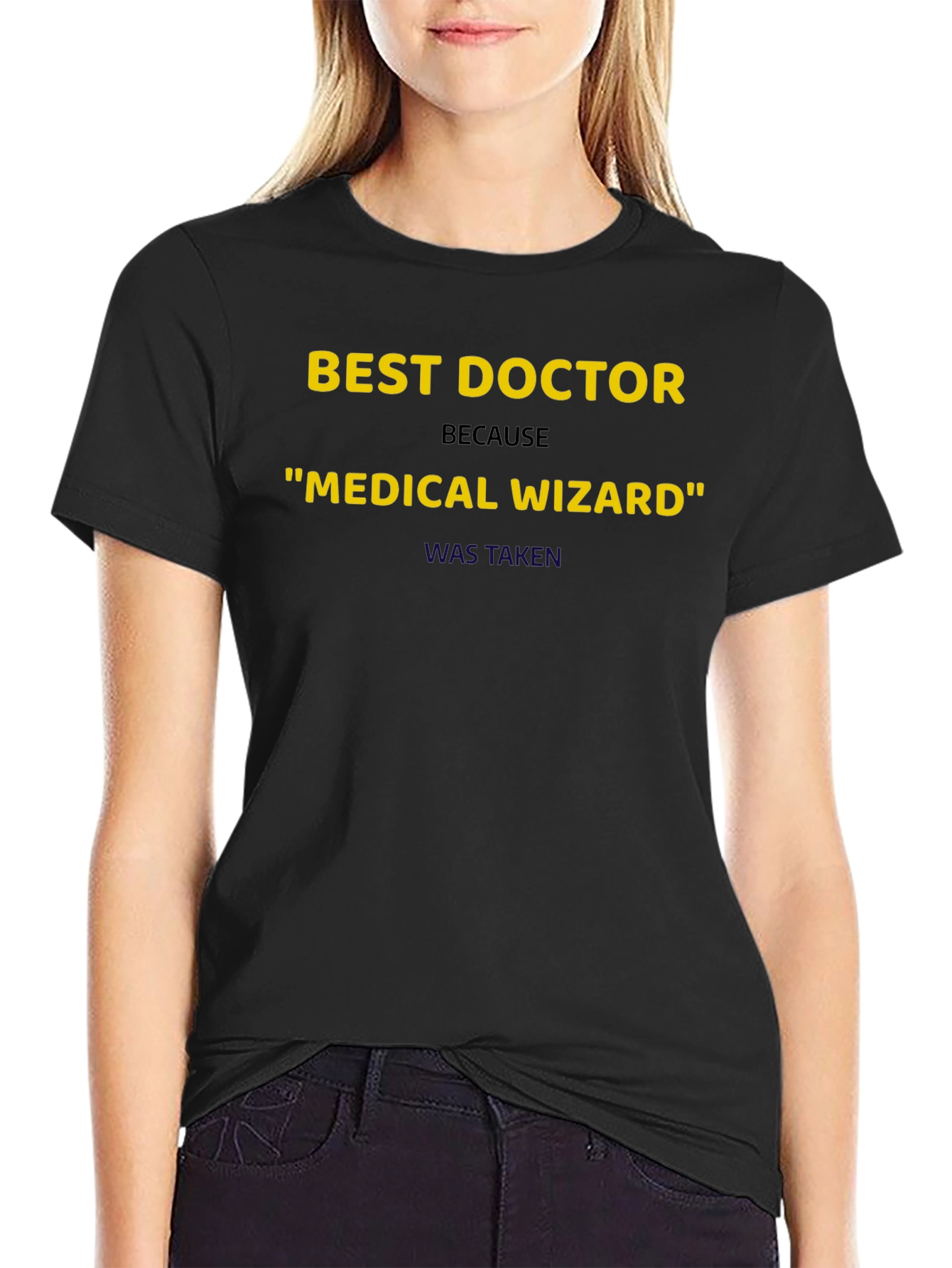 Best Doctor Medical Wizard Graphic T-Shirt