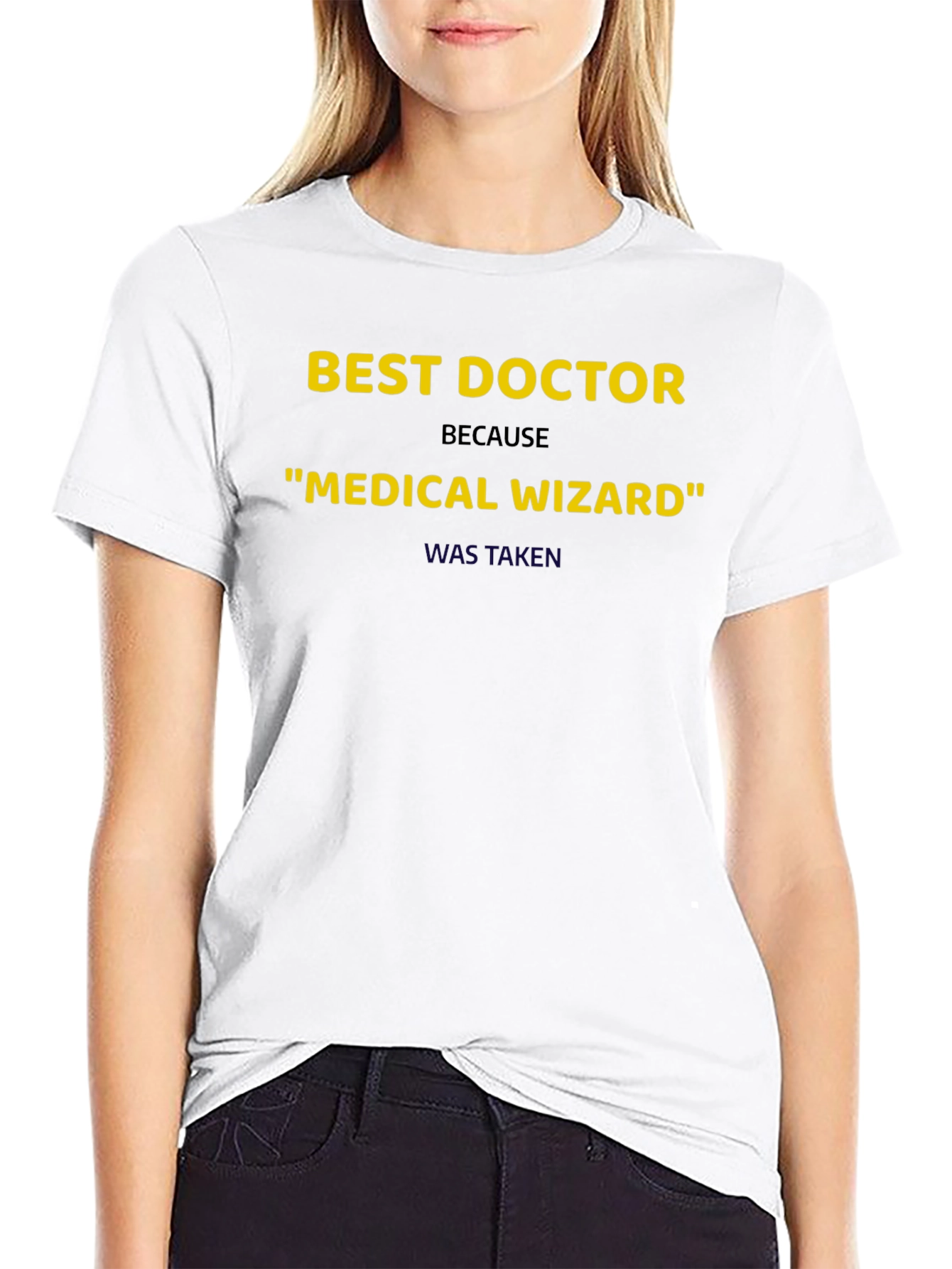 Best Doctor Medical Wizard Graphic T-Shirt
