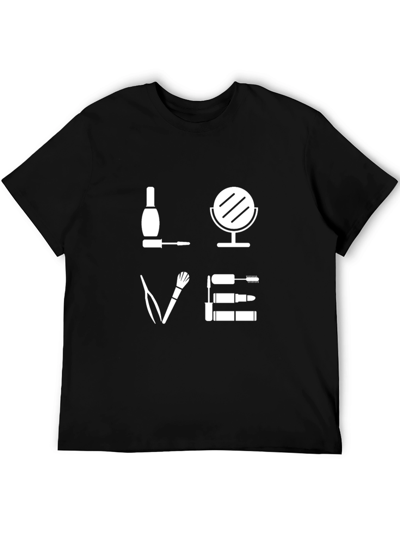 Love Makeup T-Shirt - Black