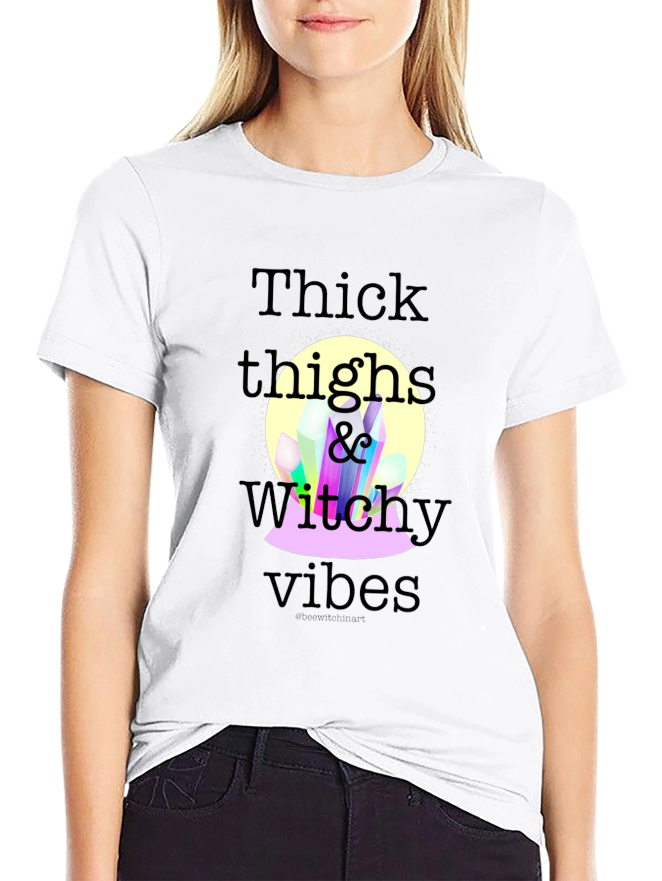 Thick Thighs & Witchy Vibes Graphic Tee