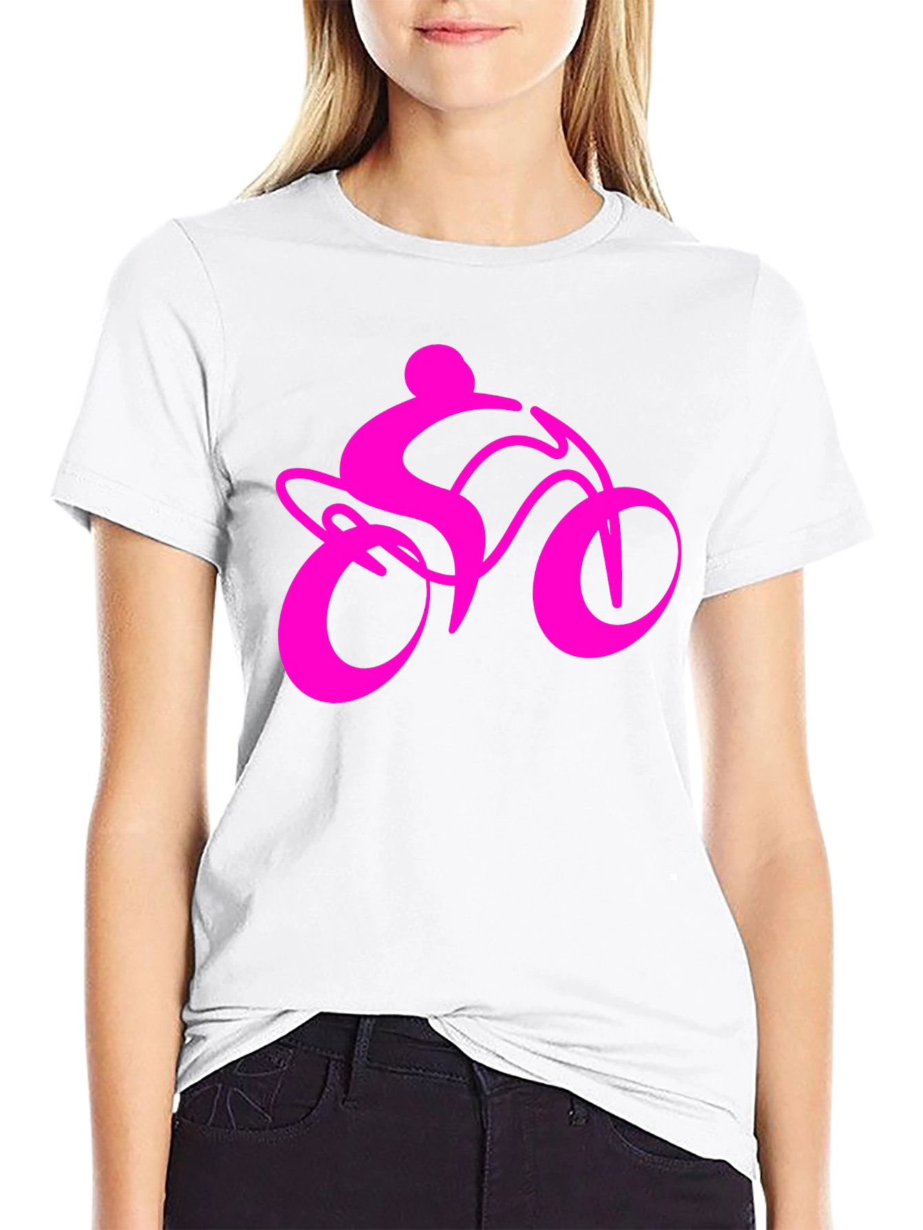 Motorbike Graphic T-Shirt - Black