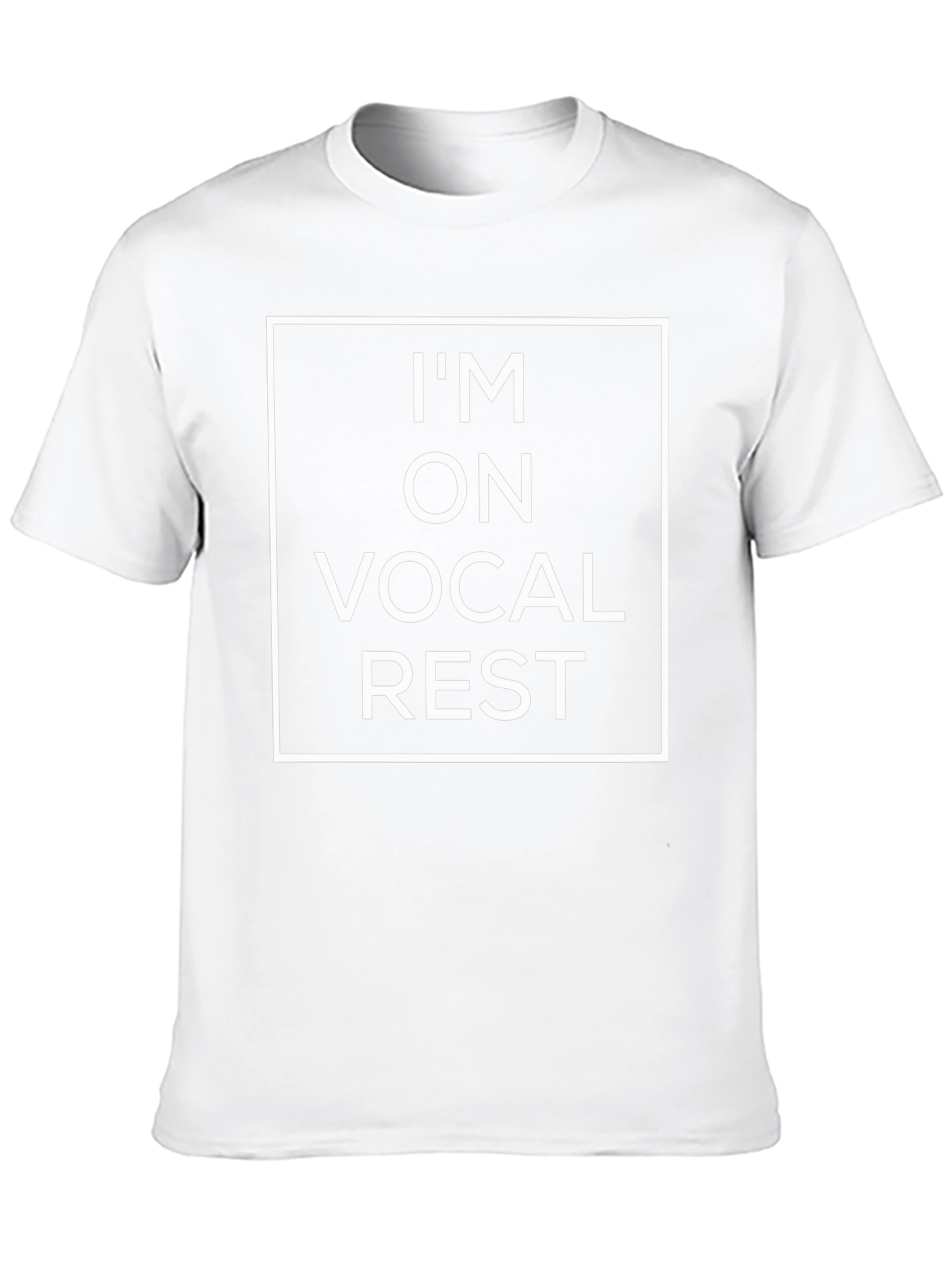 Im on Vocal Rest Graphic Tee