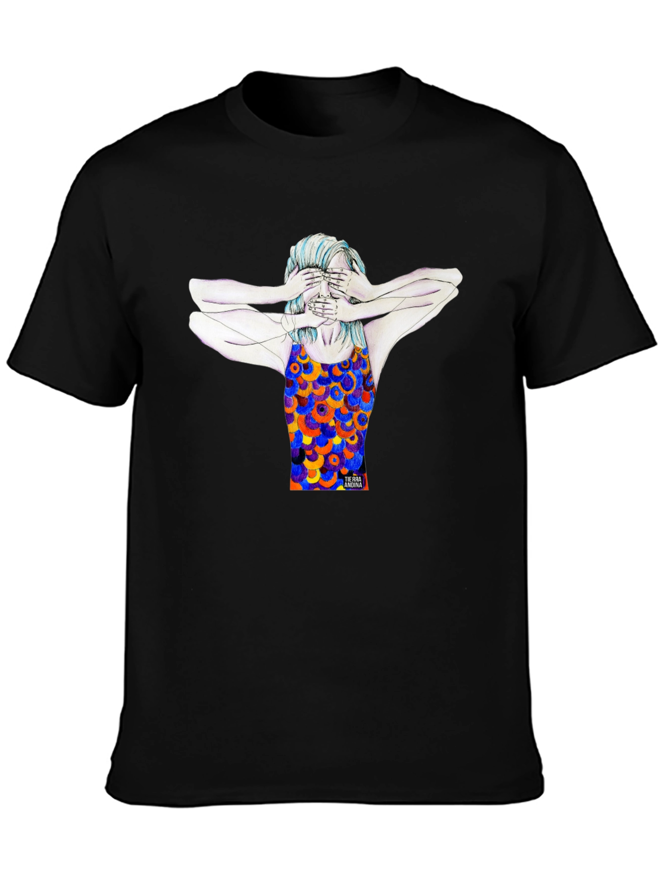 Abstract Graphic Print T-Shirt