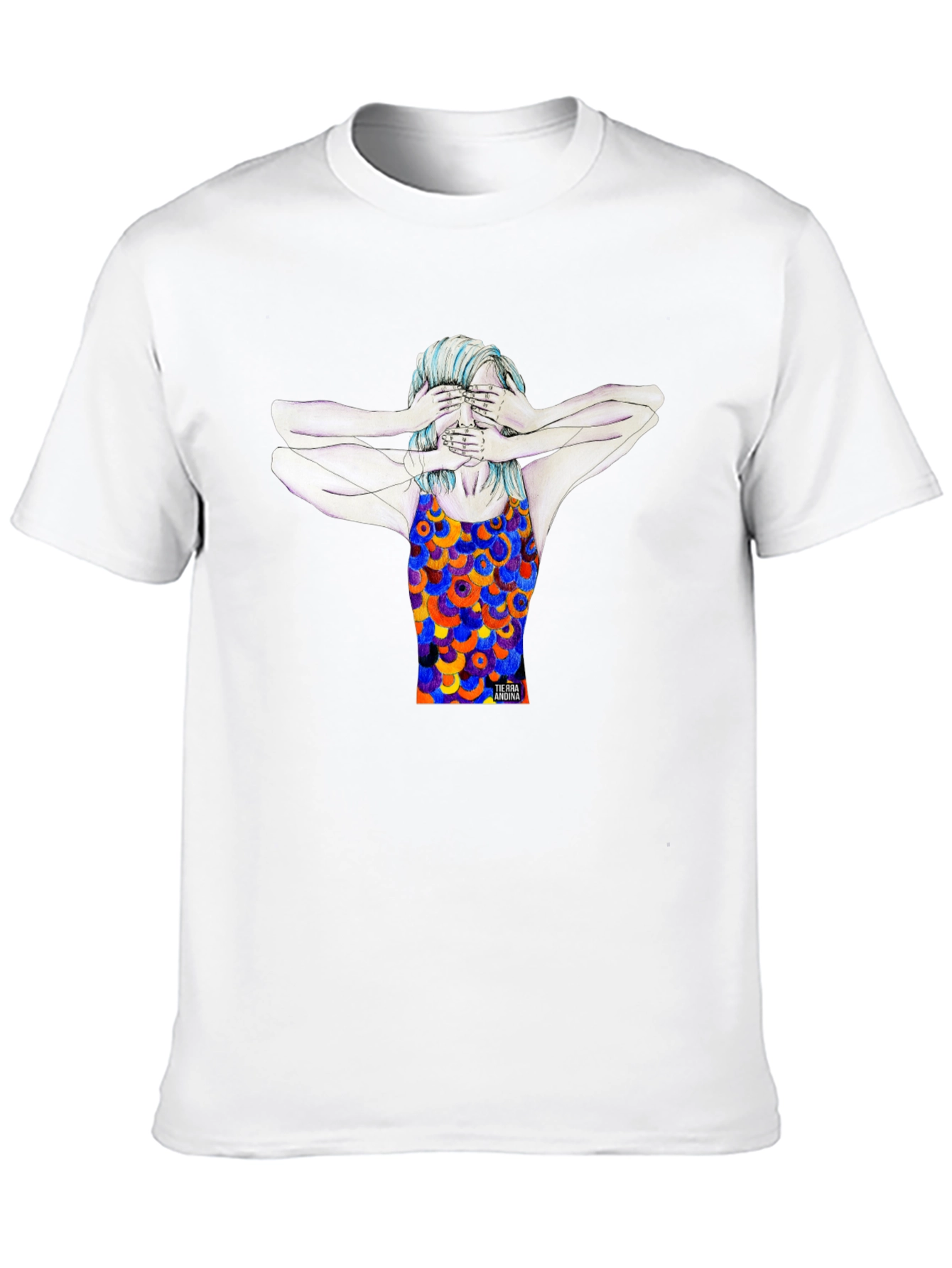 Abstract Graphic Print T-Shirt