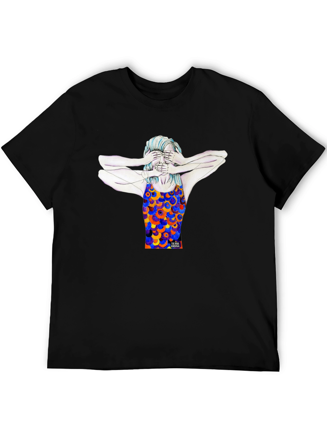 Abstract Graphic Print T-Shirt