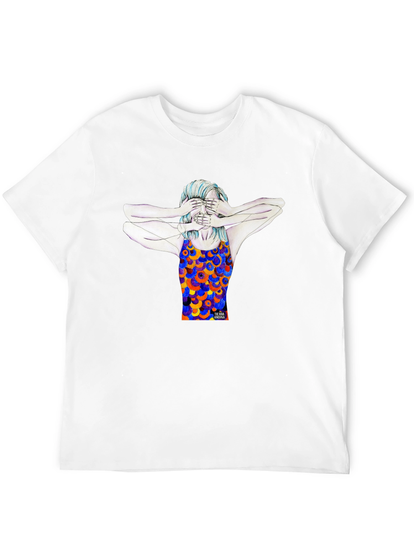 Abstract Graphic Print T-Shirt
