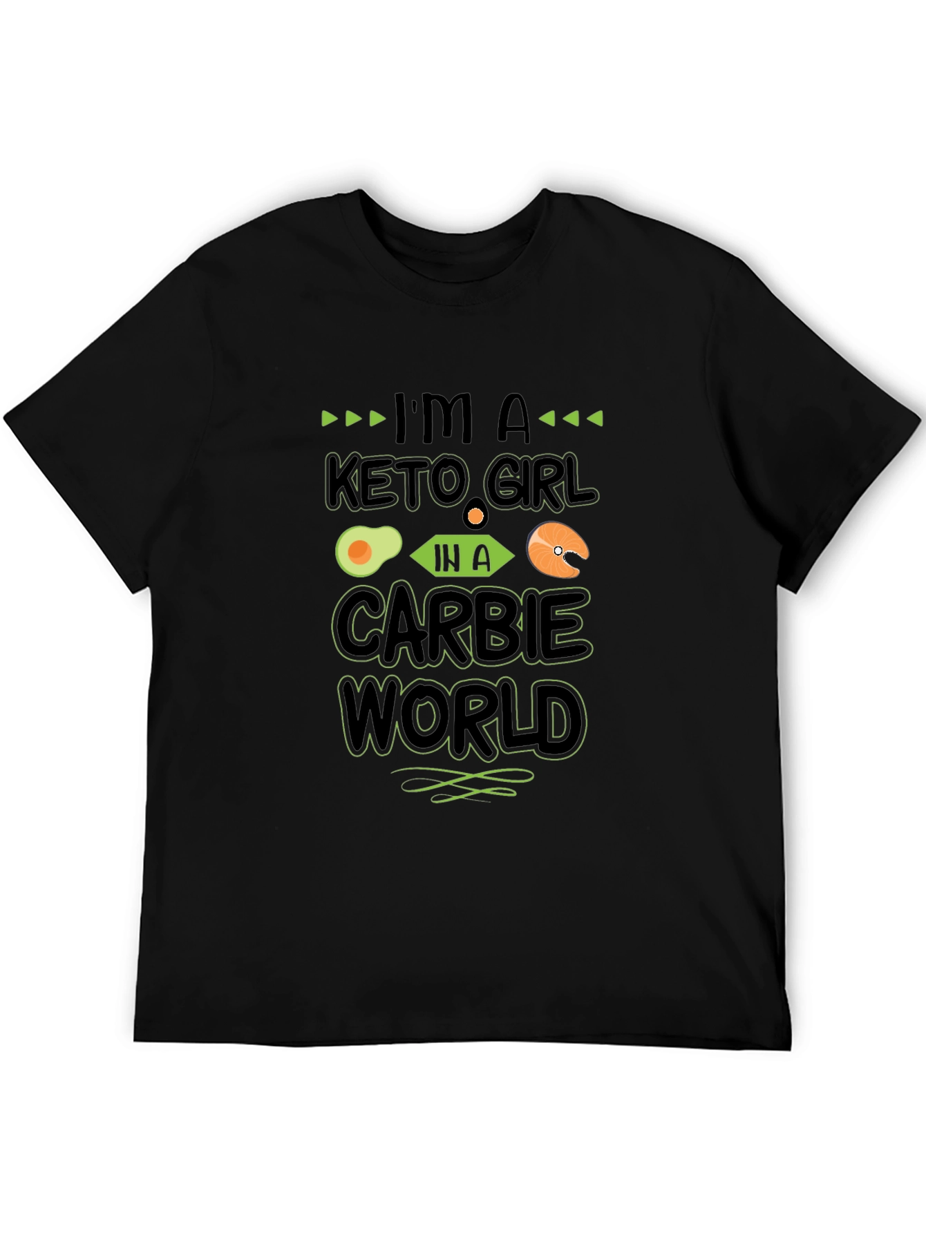 Keto Girl T-Shirt - Carb Conscious Style