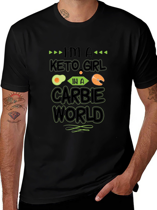 Keto Girl T-Shirt - Carb Conscious Style