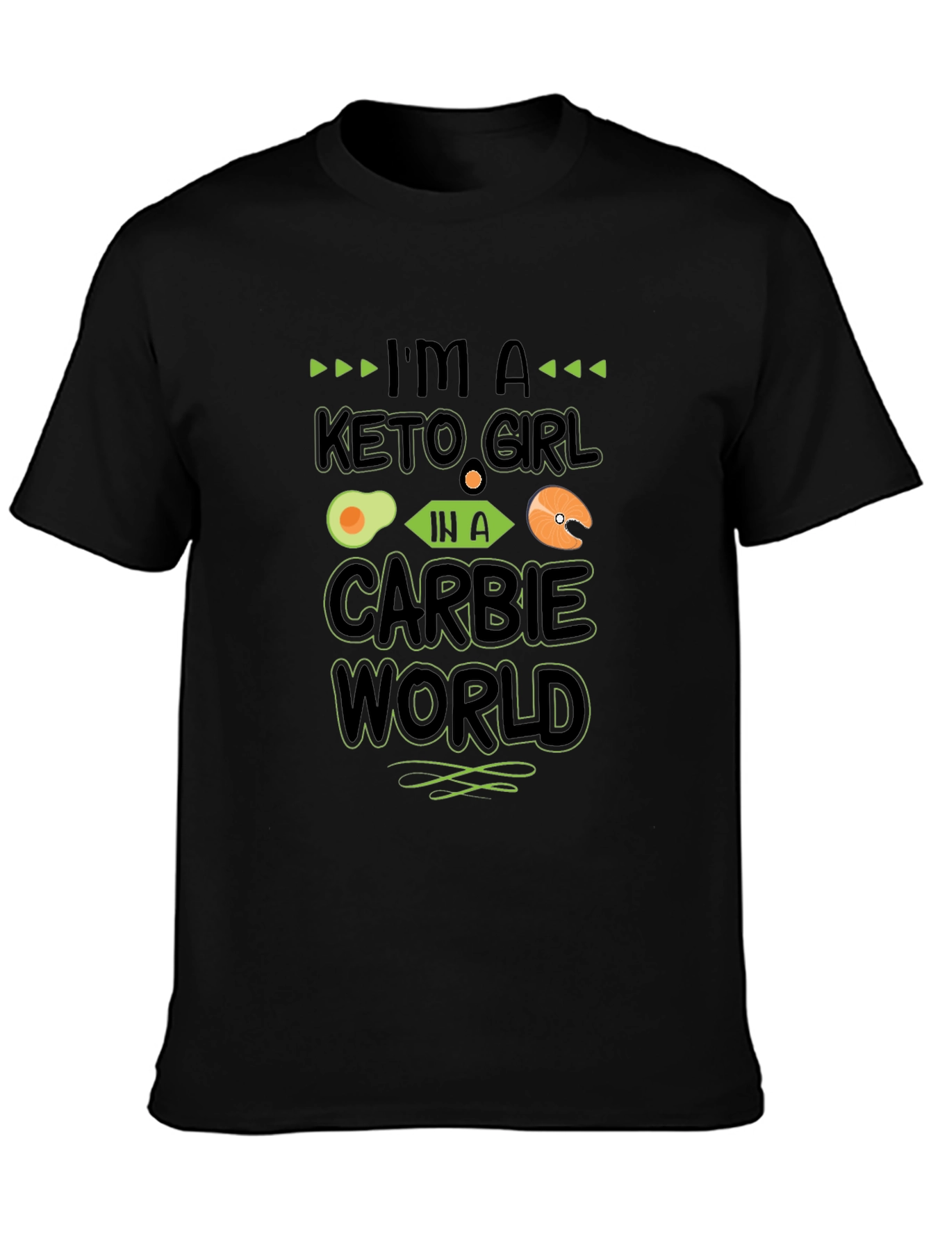 Keto Girl T-Shirt - Carb Conscious Style