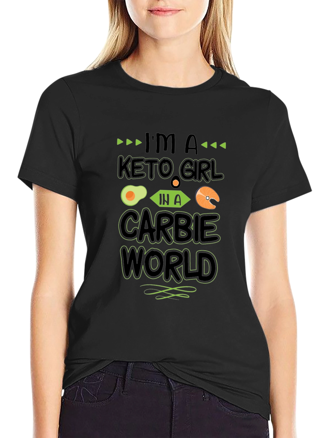 Keto Girl T-Shirt - Carb Conscious Style