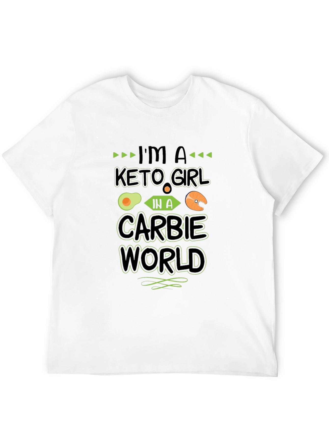 Keto Girl T-Shirt - Carb Conscious Style