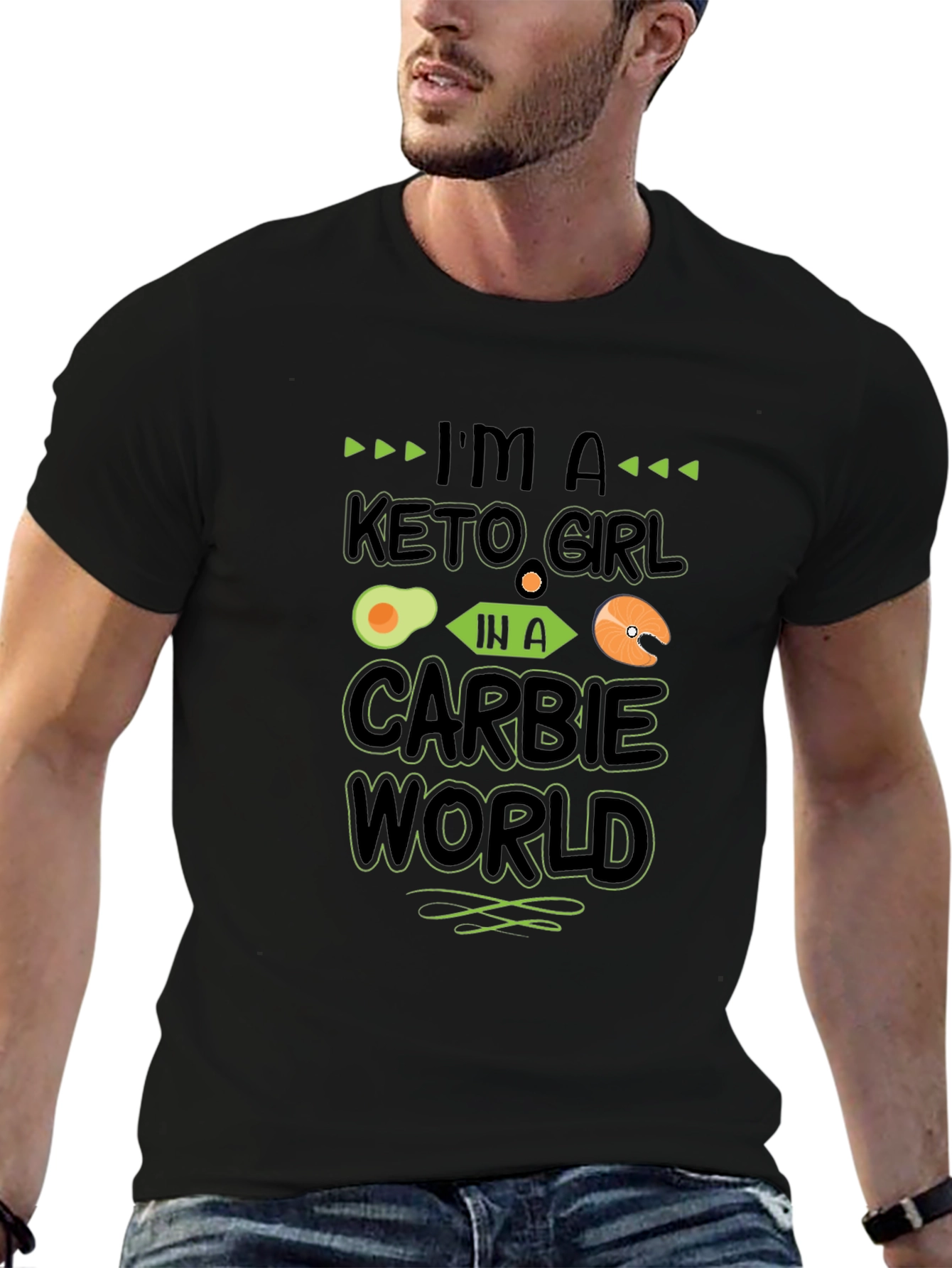 Keto Girl T-Shirt - Carb Conscious Style