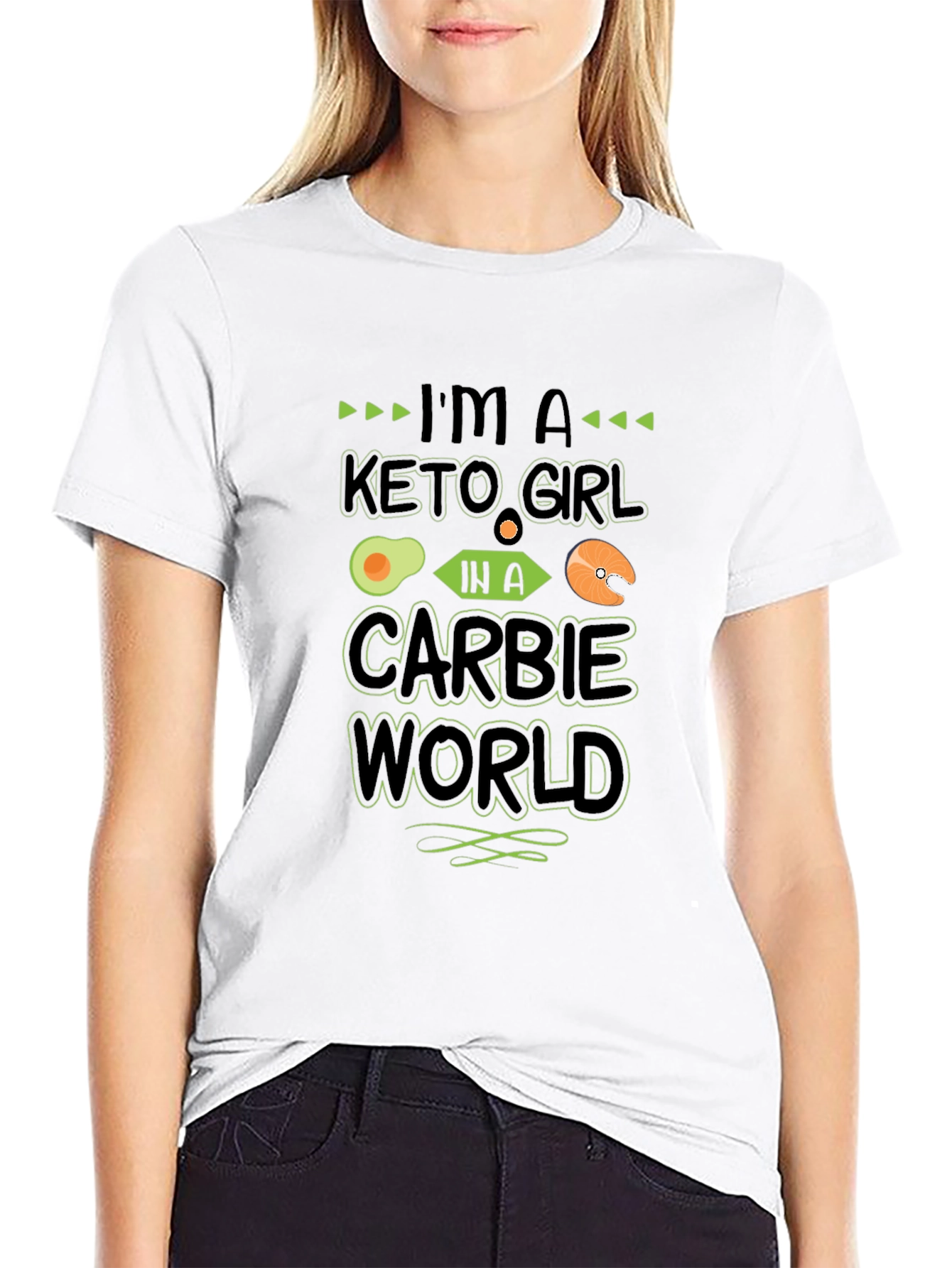 Keto Girl T-Shirt - Carb Conscious Style