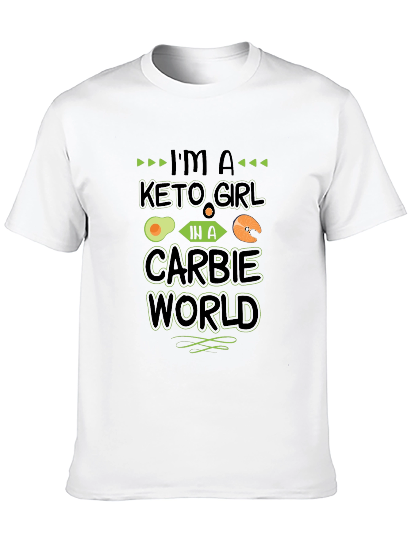 Keto Girl T-Shirt - Carb Conscious Style