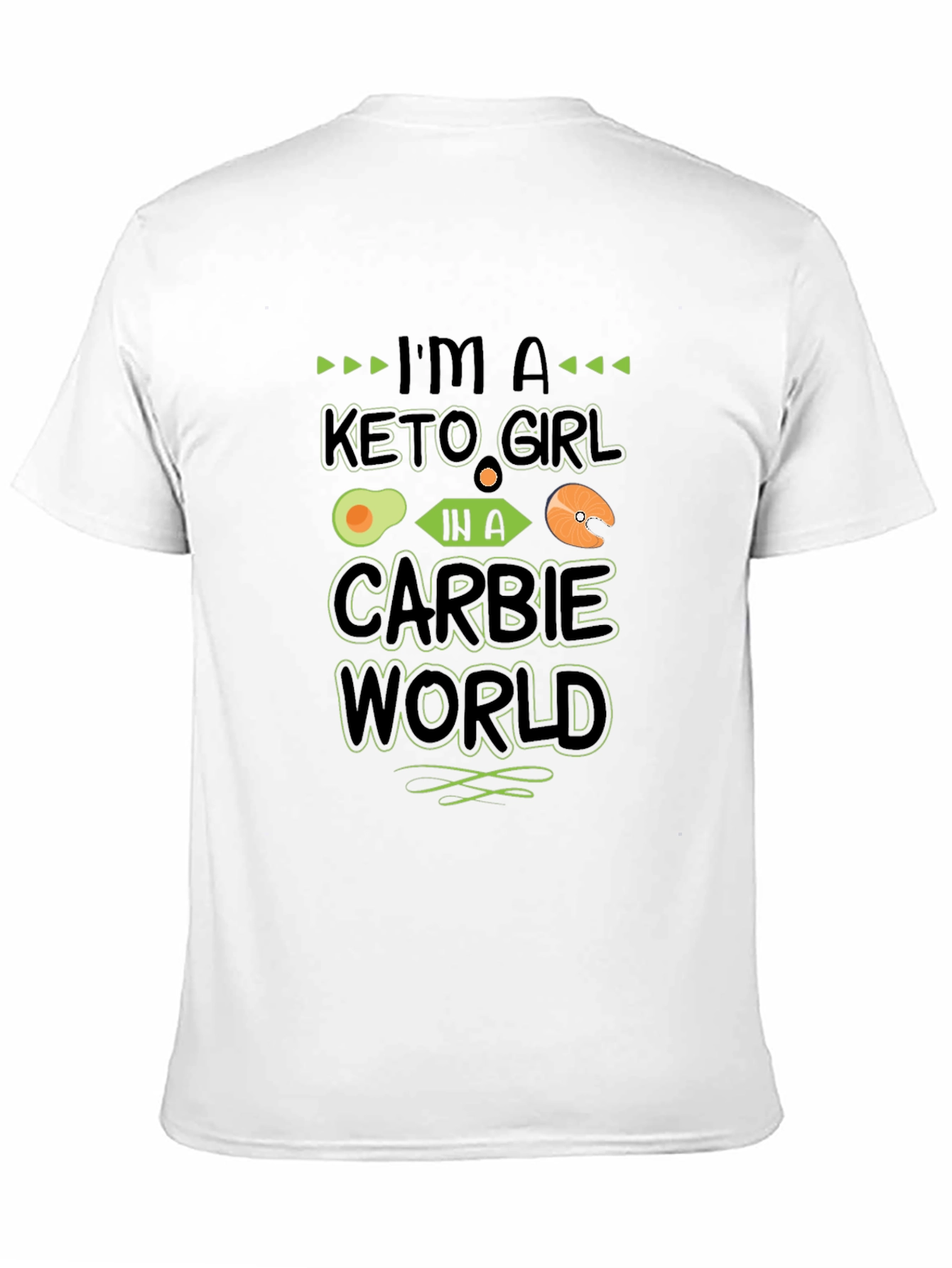 Keto Girl T-Shirt - Carb Conscious Style