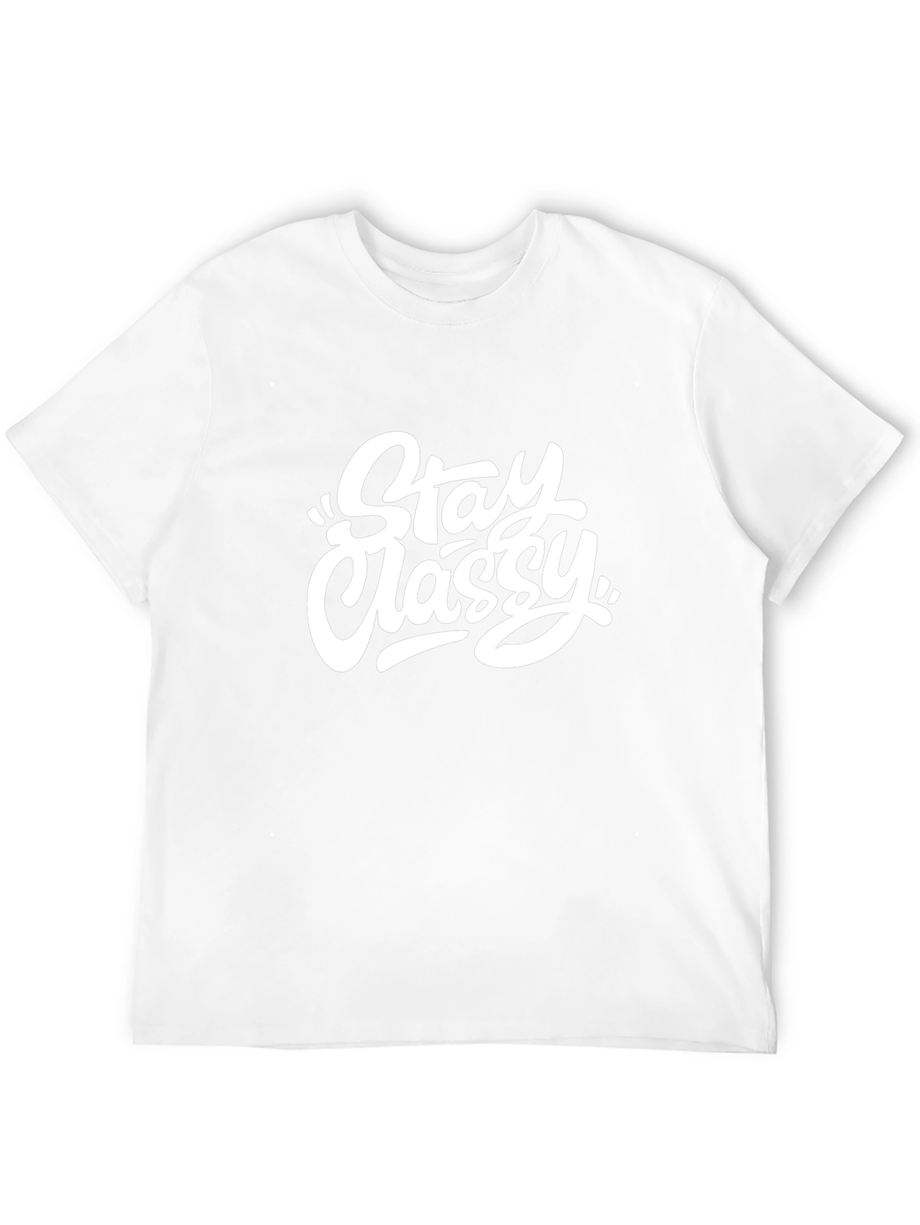Stay Classy Black Graphic Tee