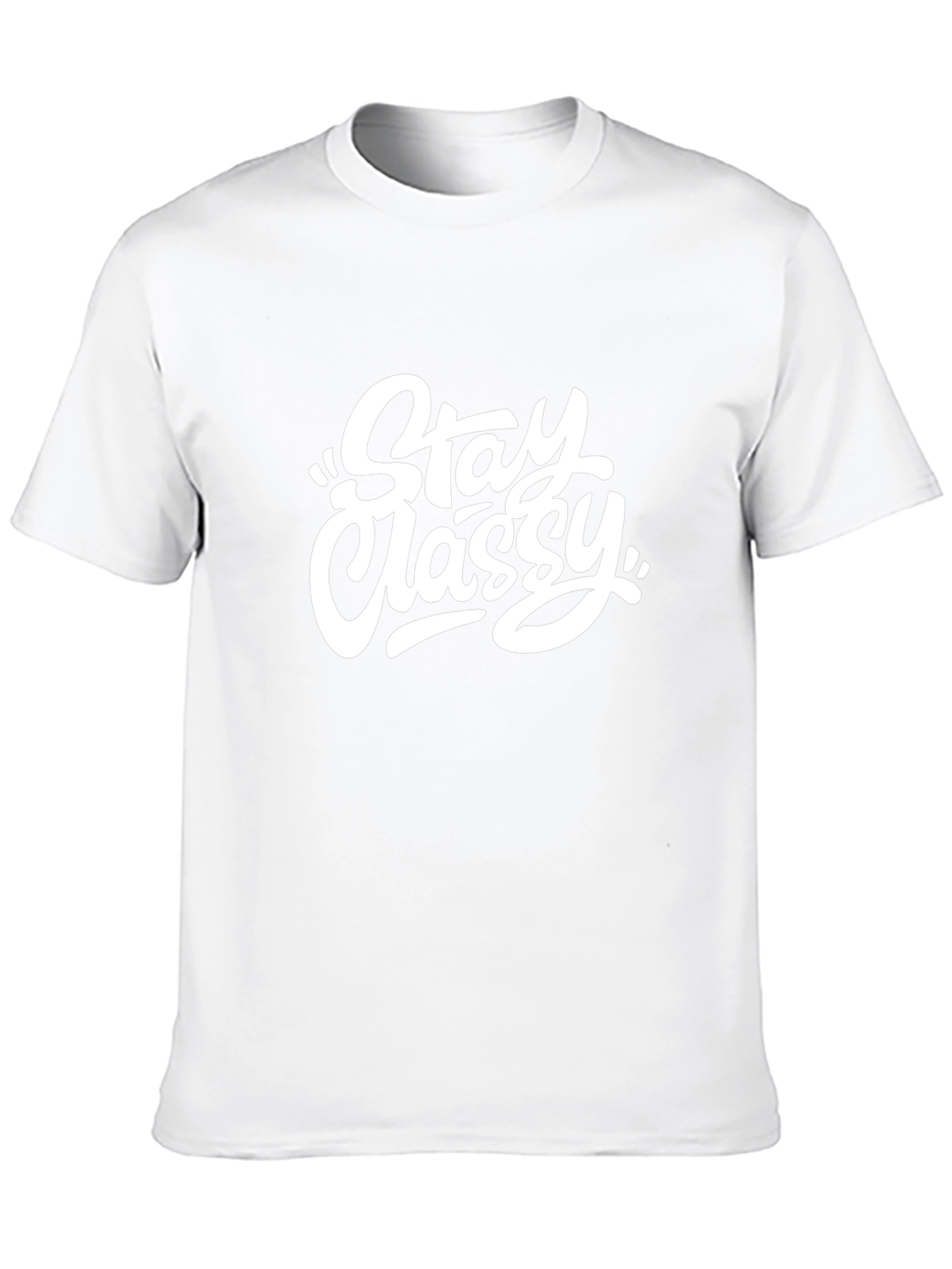 Stay Classy Black Graphic Tee