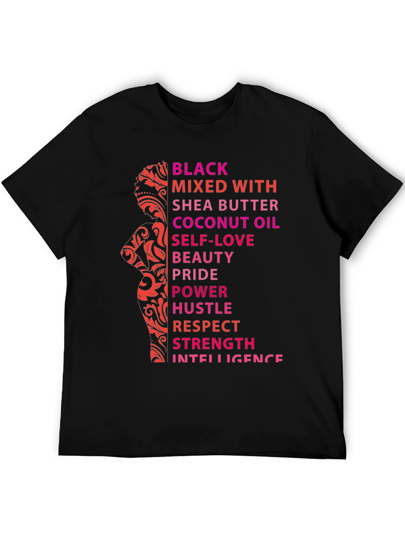 Black Mixed With T-Shirt - Empowerment Design