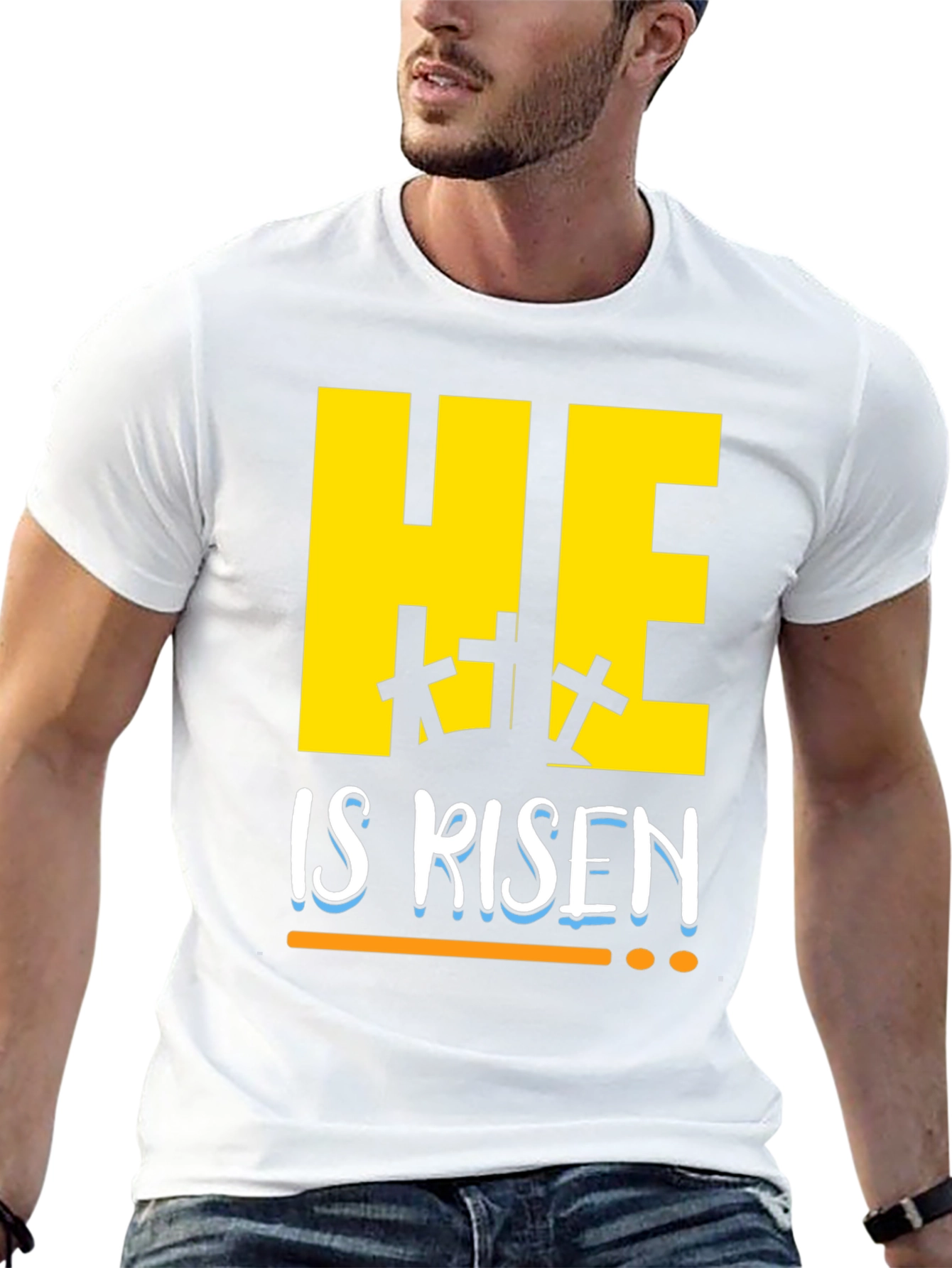 He Is Risen T-Shirt - Easter Holiday Tee