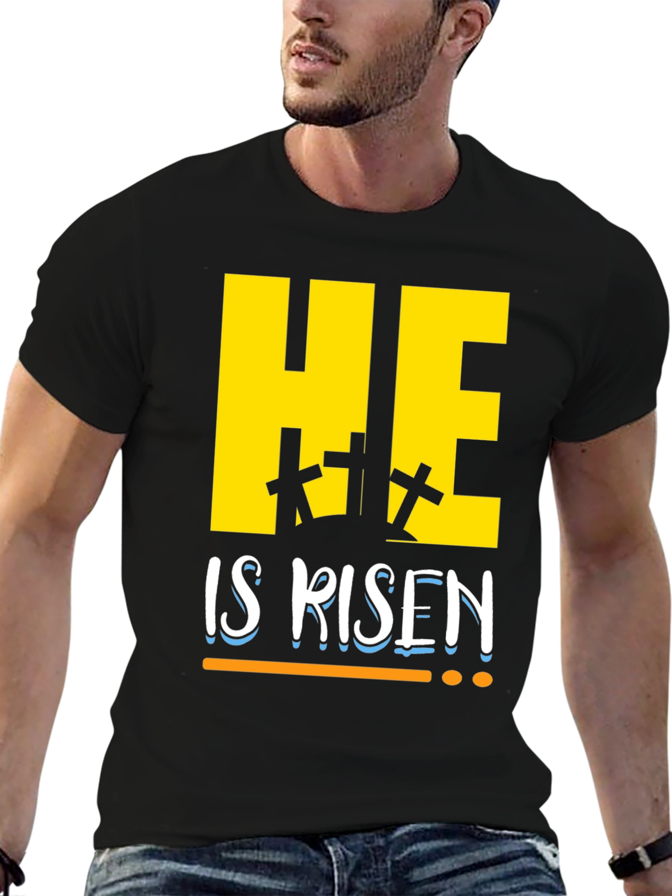 He Is Risen T-Shirt - Easter Holiday Tee