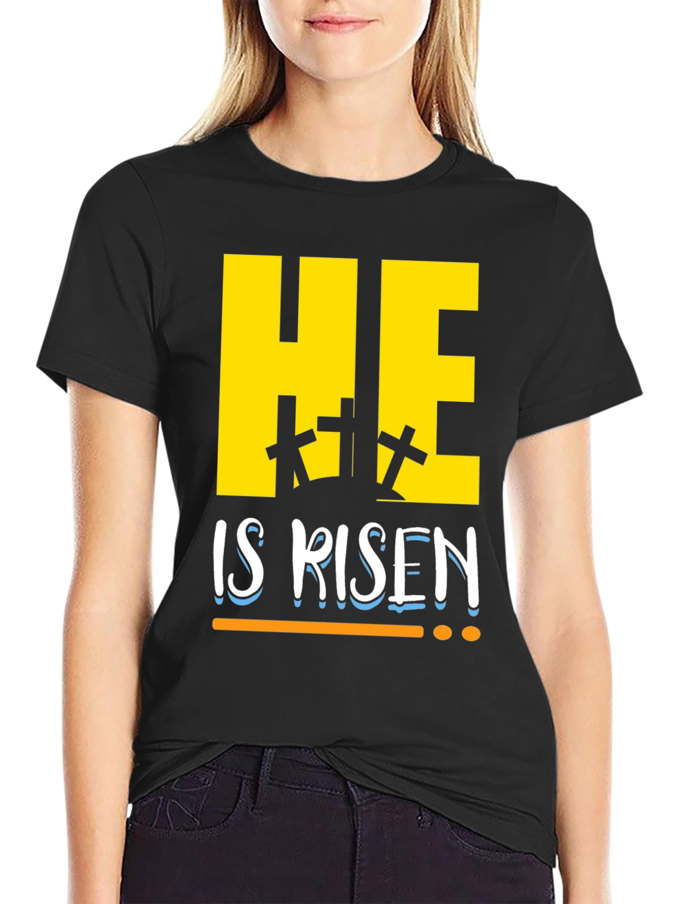 He Is Risen T-Shirt - Easter Holiday Tee
