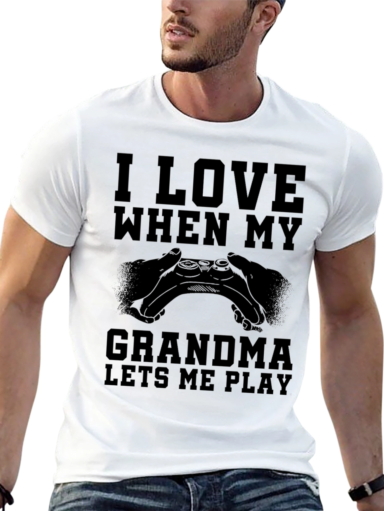 I Love When My Grandma Lets Me Play T-Shirt