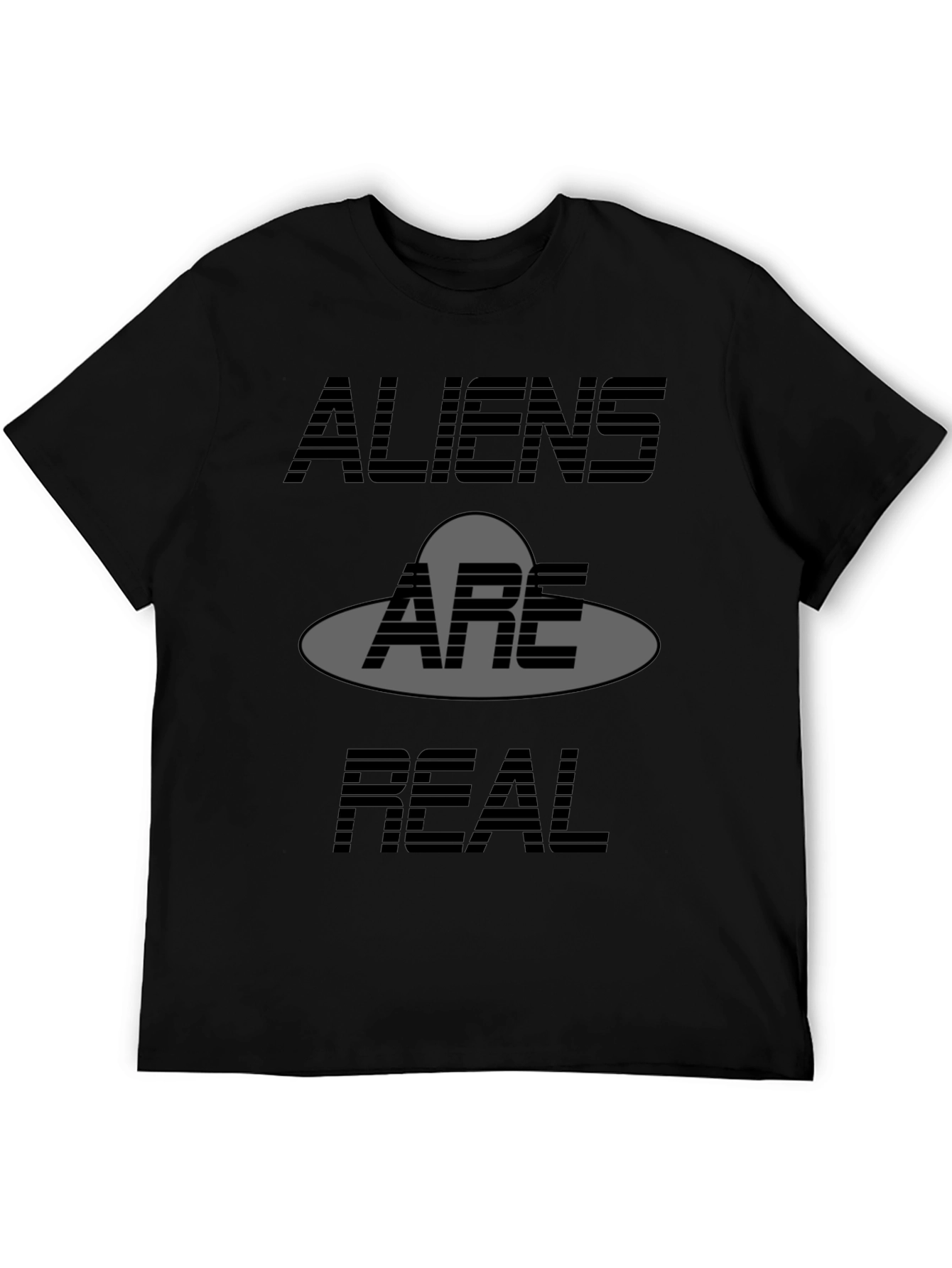 Aliens Are Real Graphic T-Shirt - UFO Believer