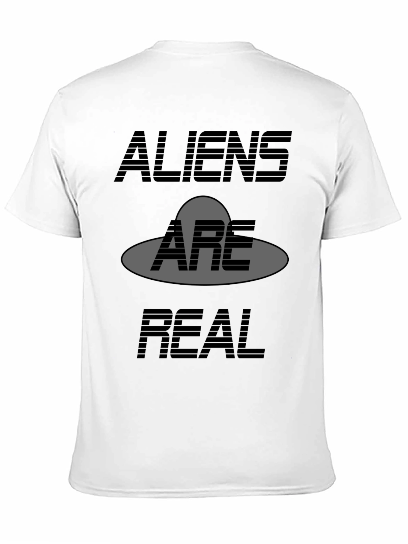 Aliens Are Real Graphic T-Shirt - UFO Believer