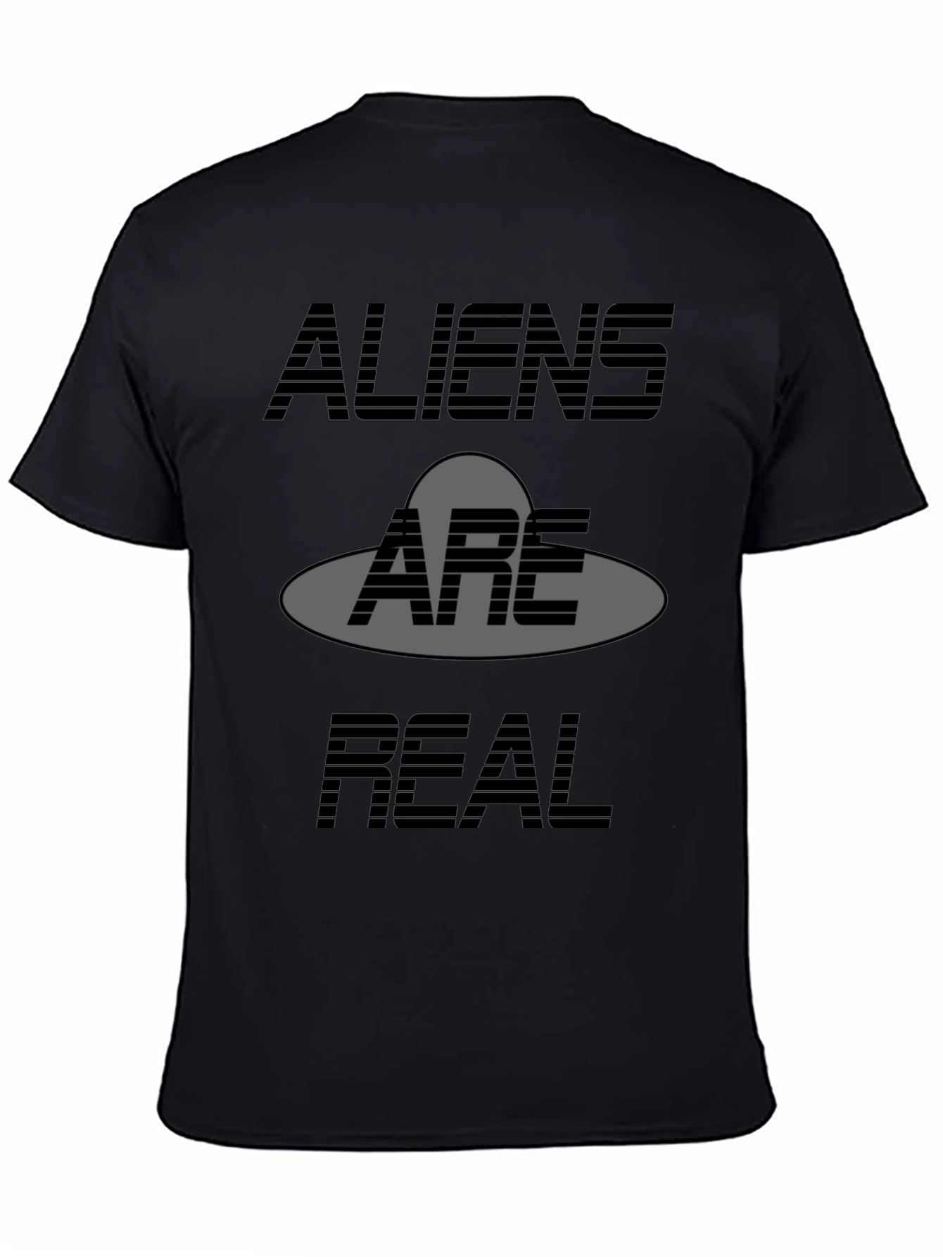 Aliens Are Real Graphic T-Shirt - UFO Believer