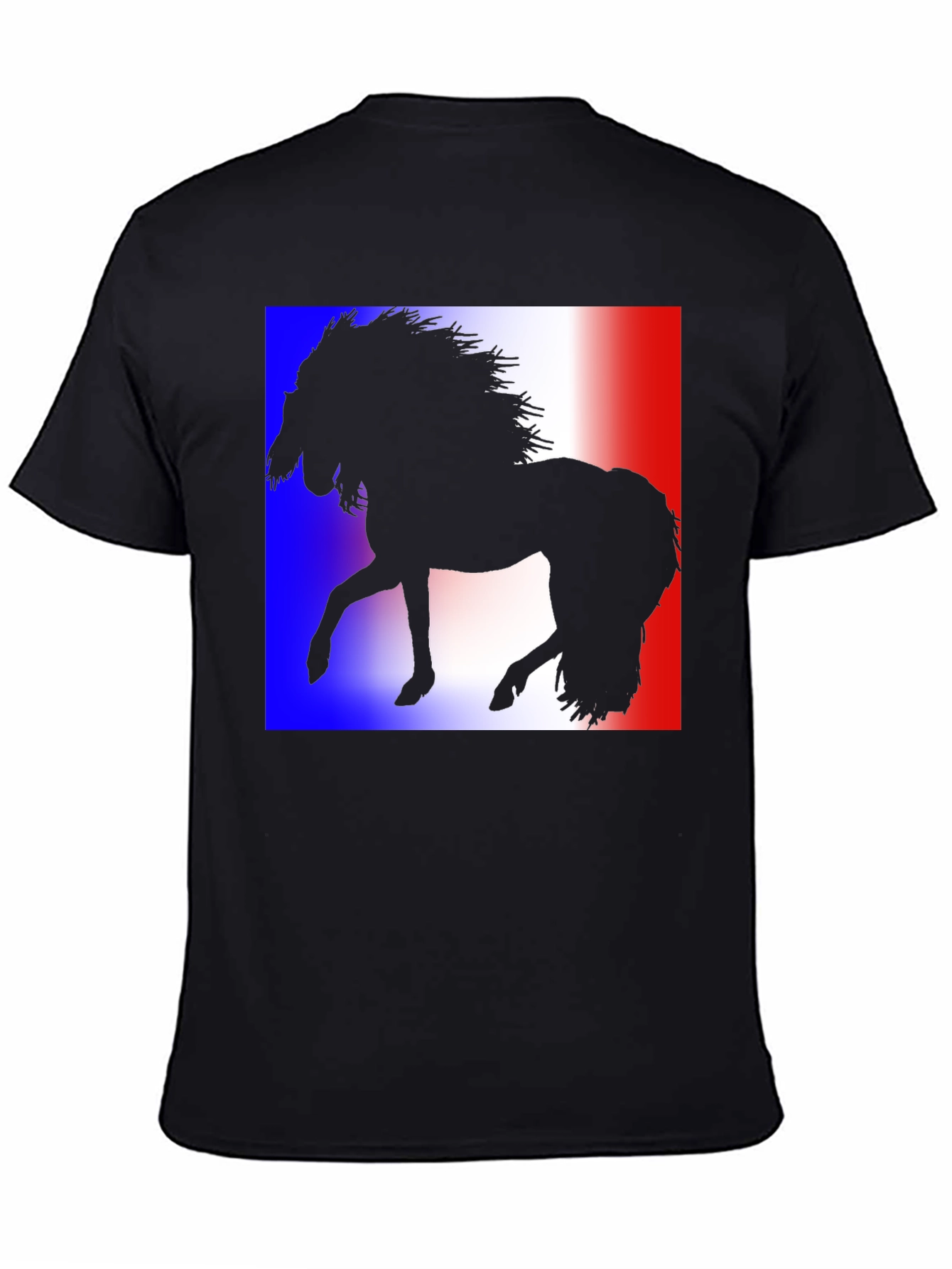 Horse Silhouette Tee - Black T-Shirt