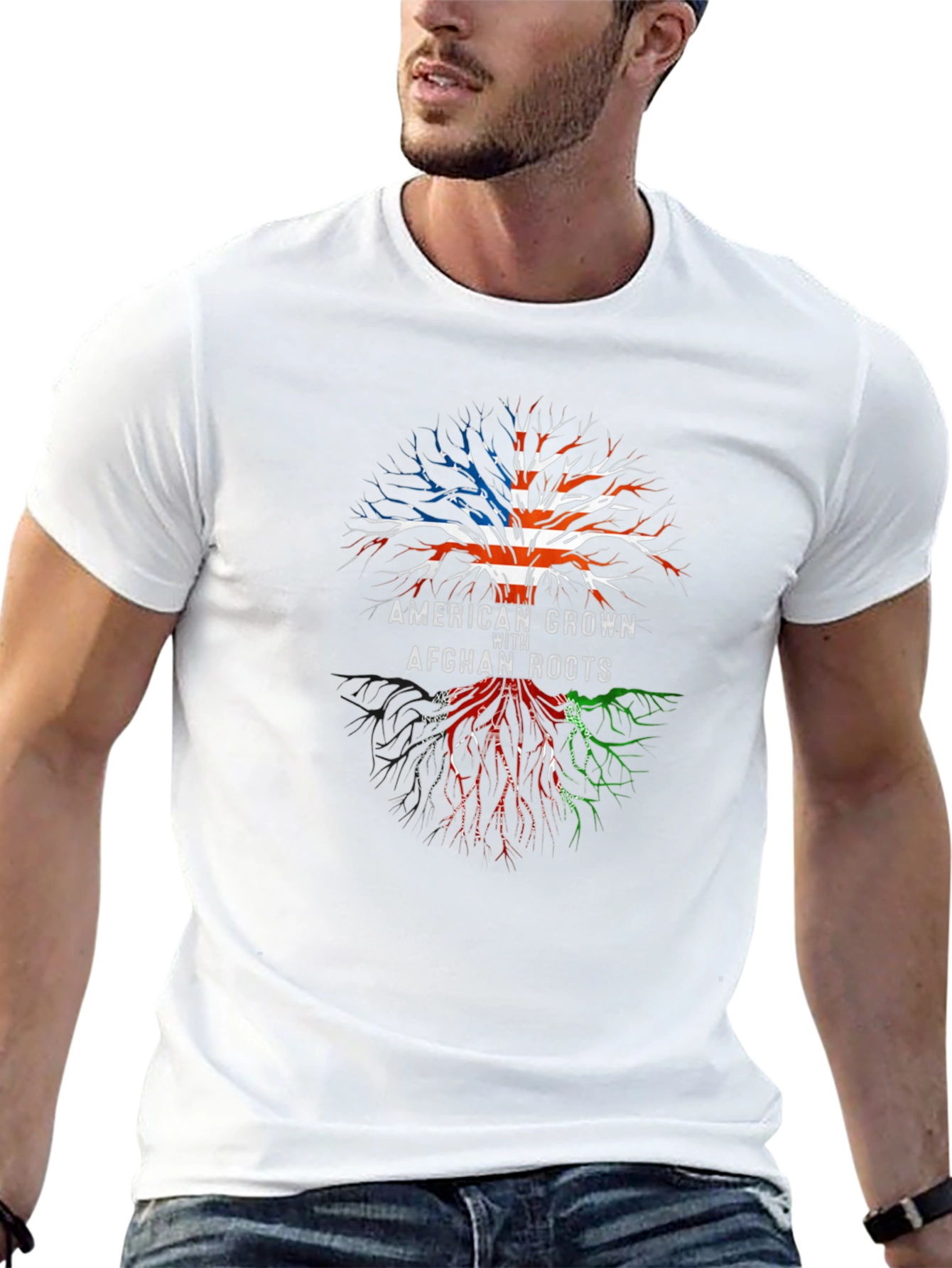 American Grown with Afghan Roots T-Shirt