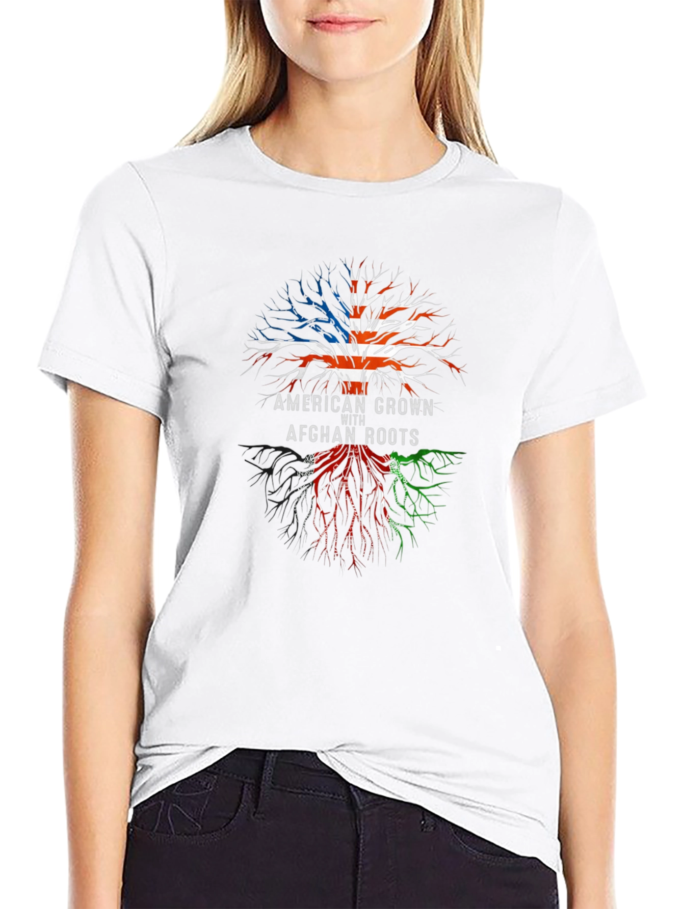 American Grown with Afghan Roots T-Shirt