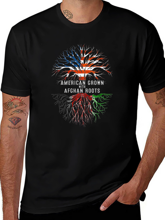 American Grown with Afghan Roots T-Shirt