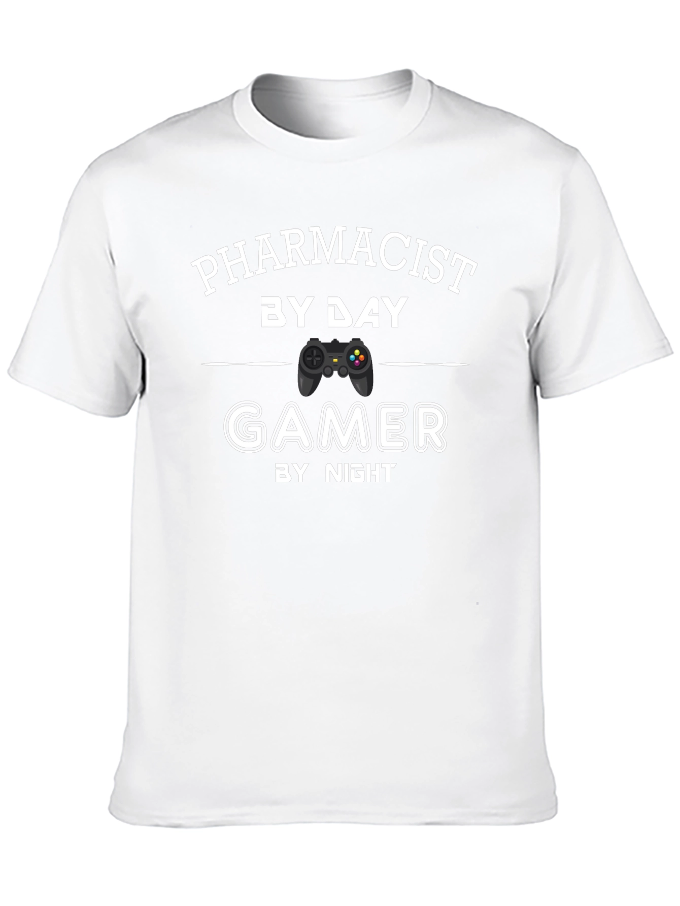 Pharmacist by Day Gamer by Night T-Shirt